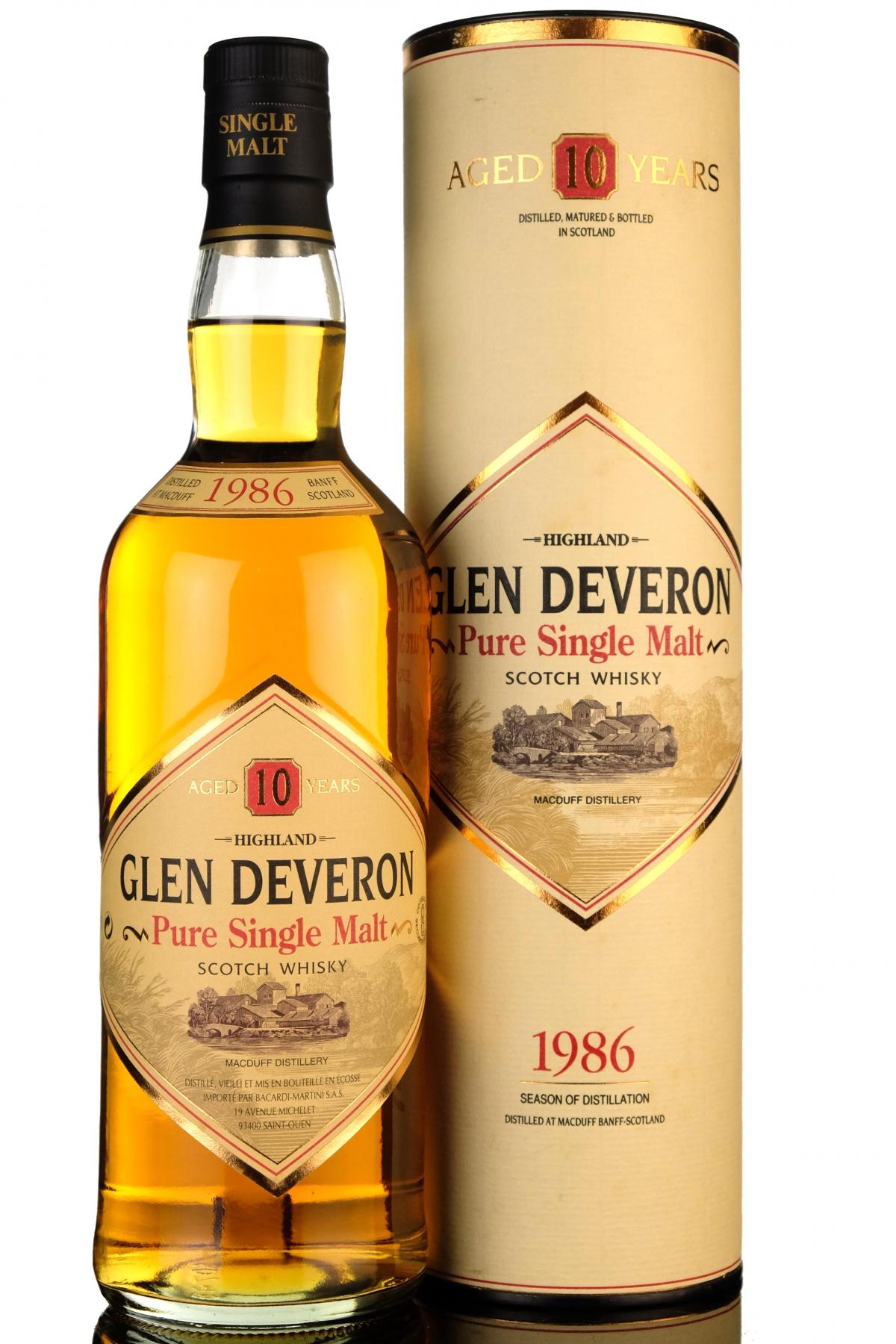 Glen Deveron 1986 - 10 Year Old