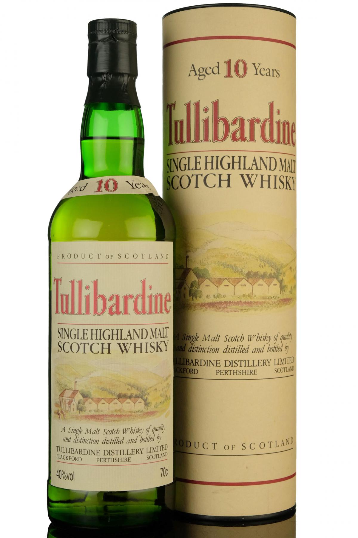 Tullibardine 10 Year Old