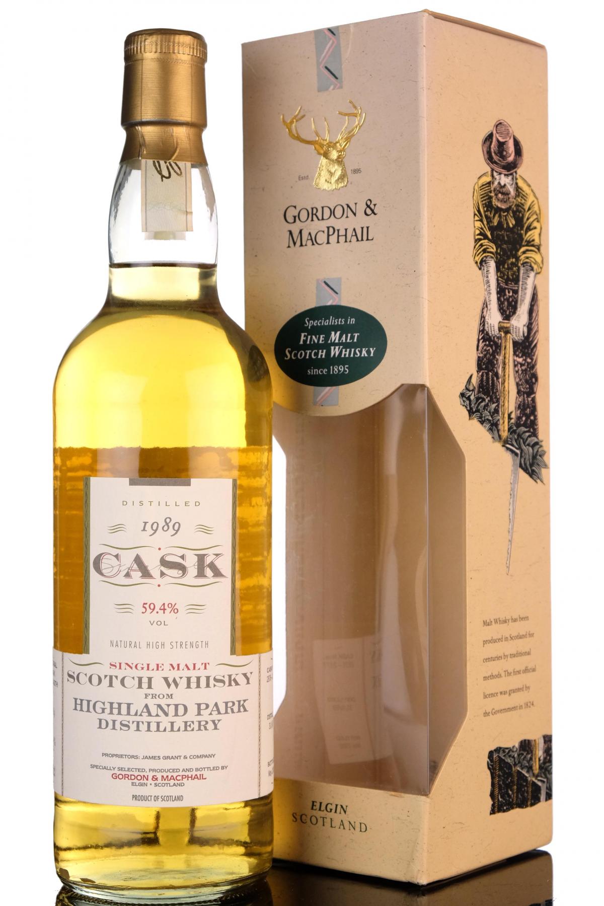 Highland Park 1989 - 2000 Gordon Macphail Cask