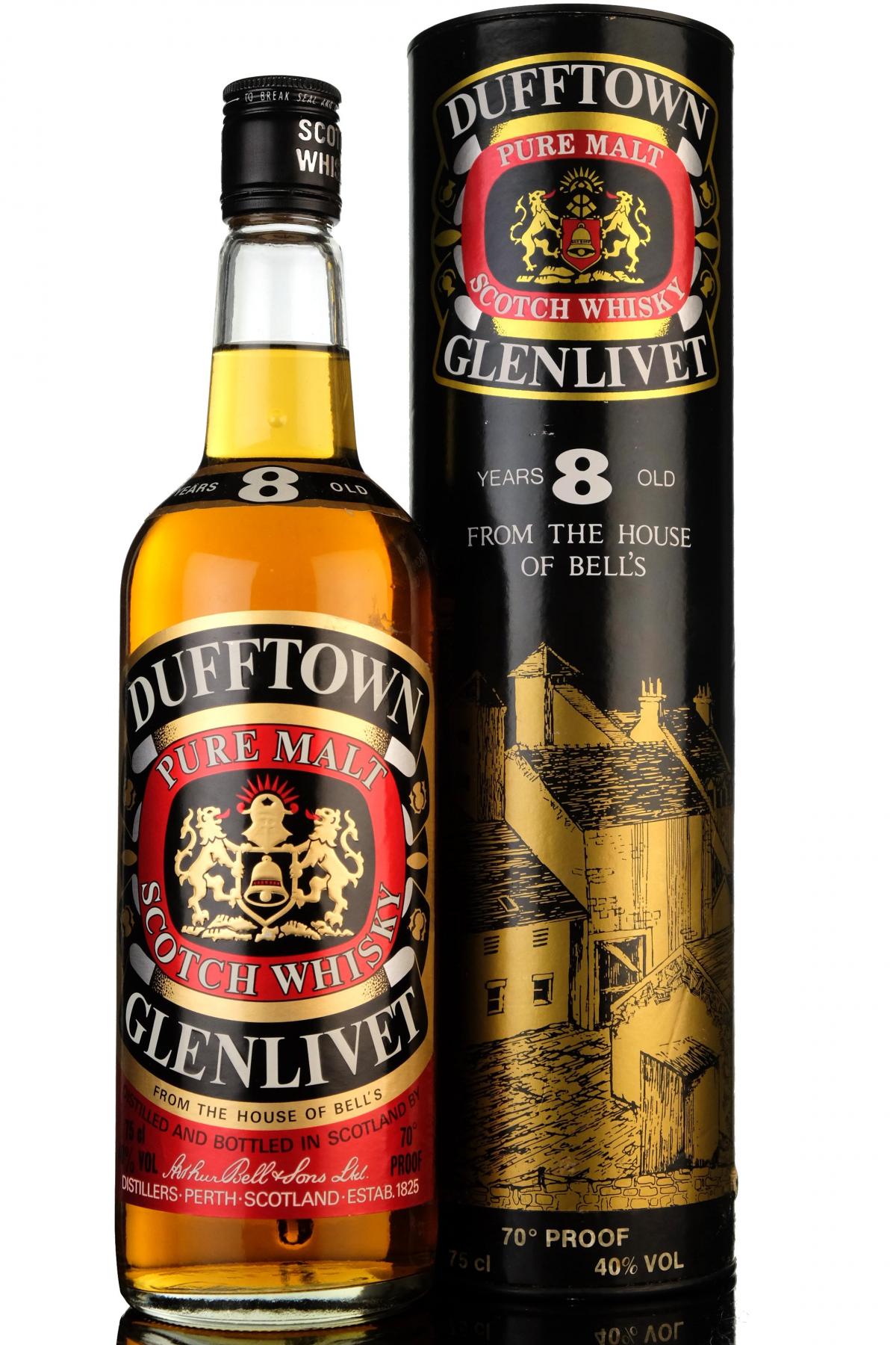 Dufftown-Glenlivet 8 Year Old - Late 1970s