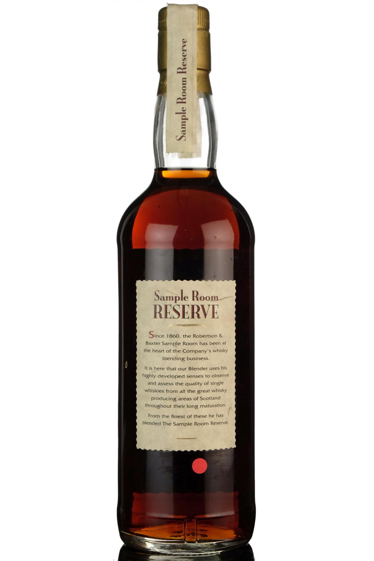 Sample Room Reserve - Cask Strength