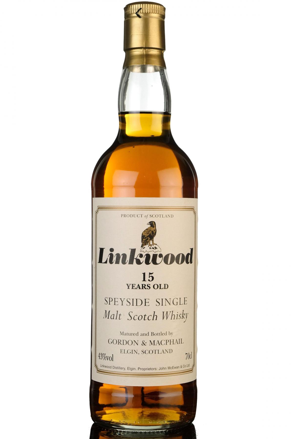 Linkwood 15 Year Old - Gordon & MacPhail