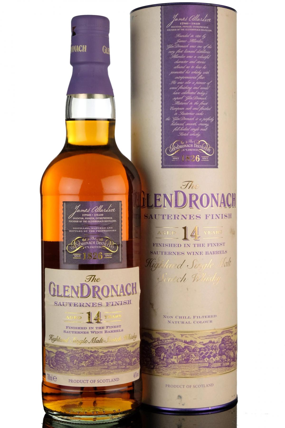 Glendronach 14 Sauternes