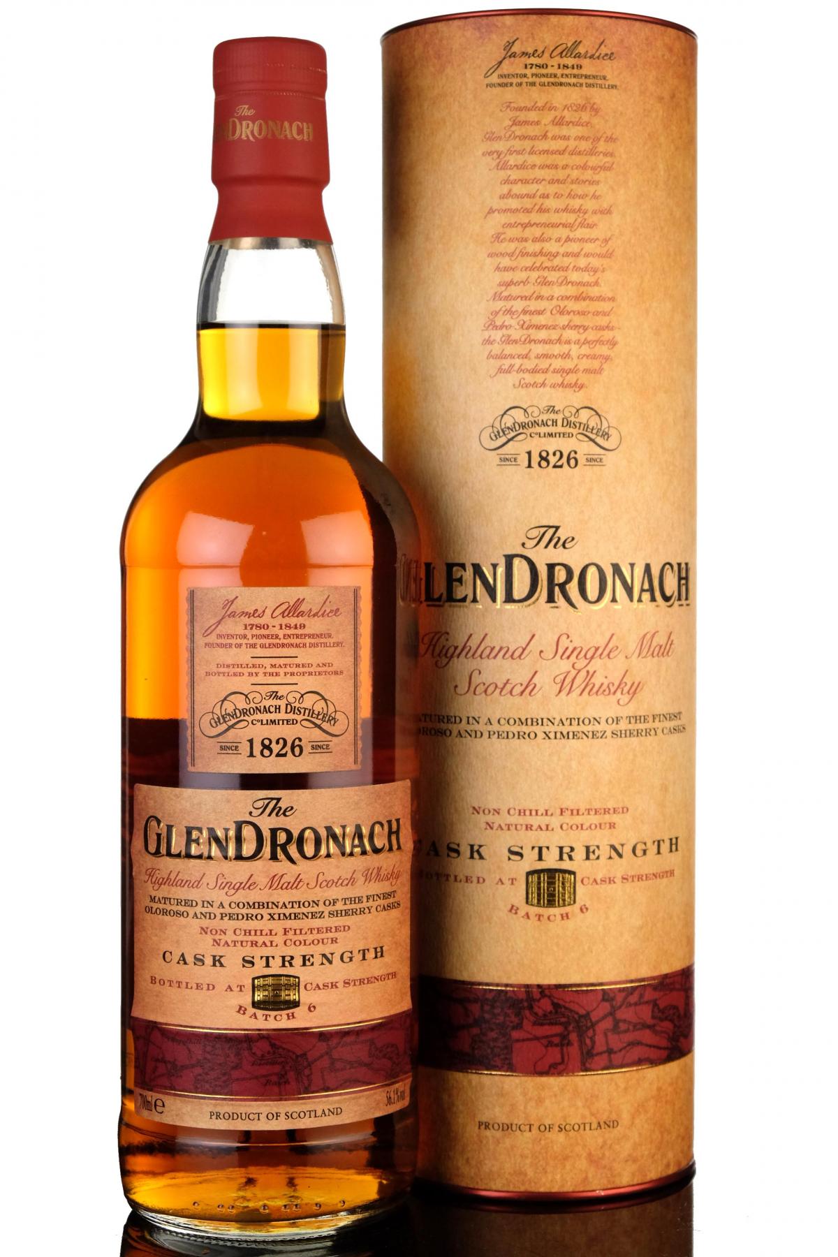 Glendronach Batch 6 - Cask Strength