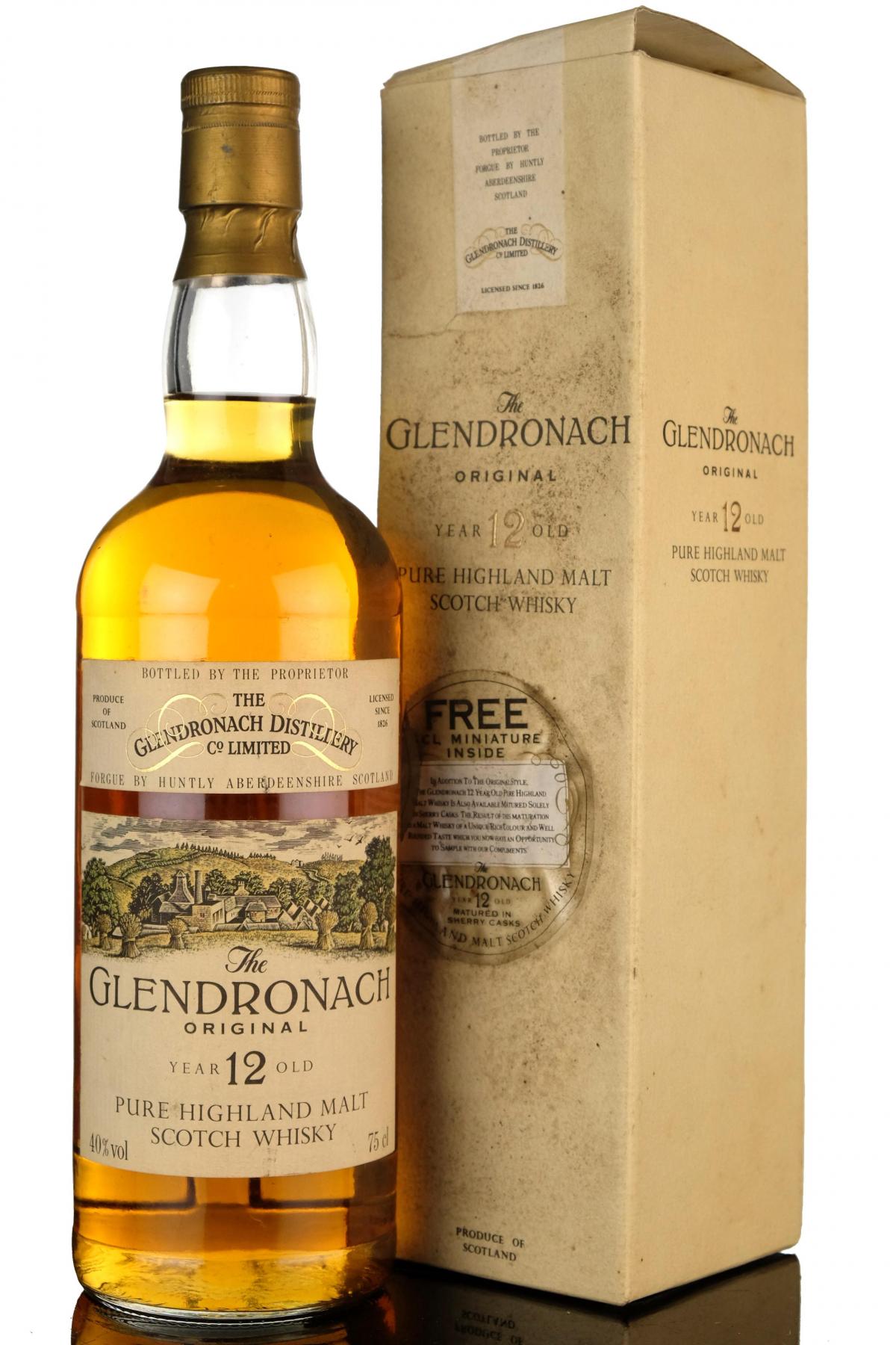 Glendronach 12 Year Old - Circa 1990