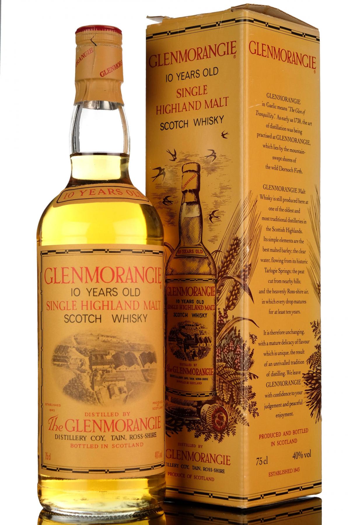 Glenmorangie 10 Year Old - Circa 1990