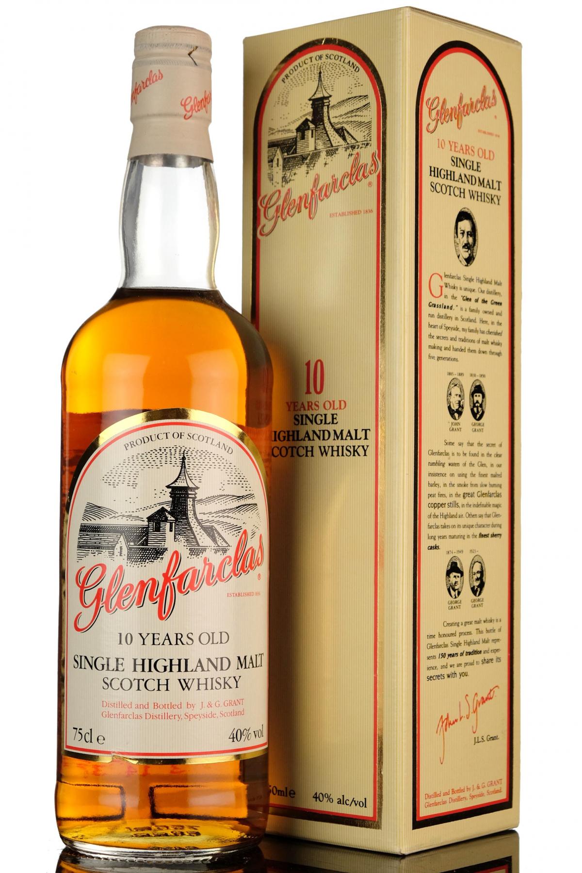 Glenfarclas 10 Year Old - Circa 1990
