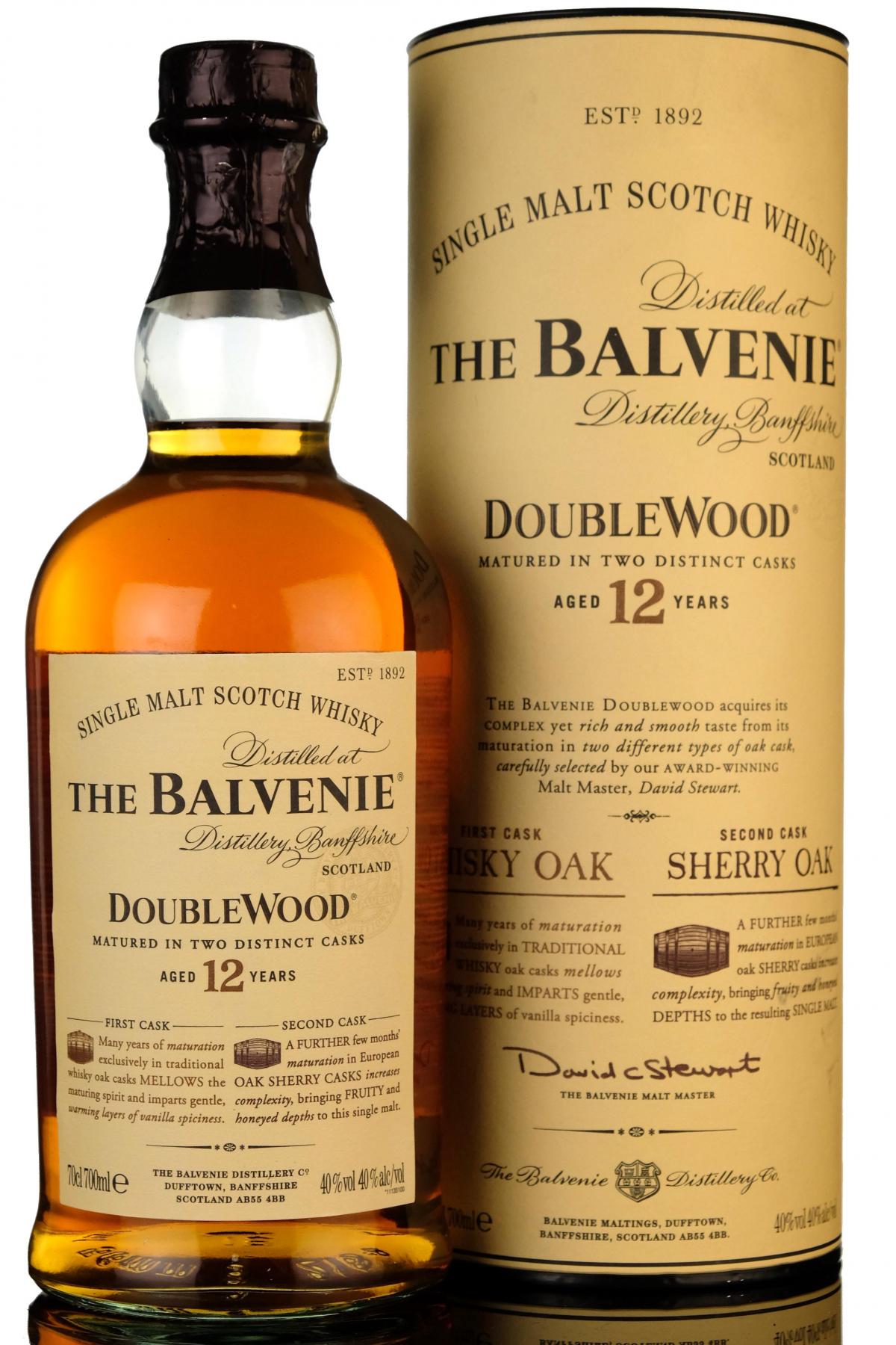 Balvenie 12 Year Old - Doublewood