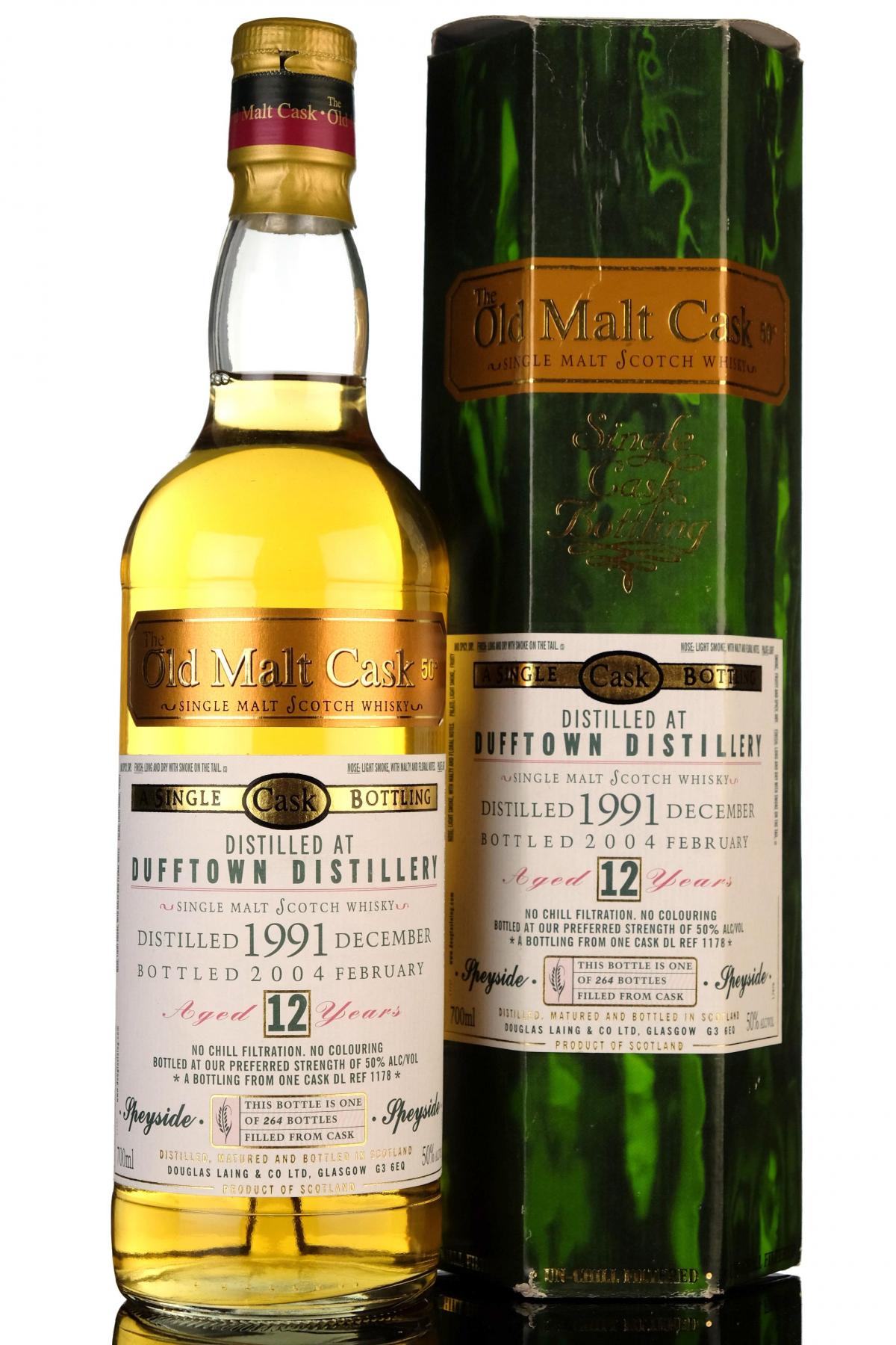 Dufftown 19912004 12 Year Old Douglas Laing Old Malt Cask