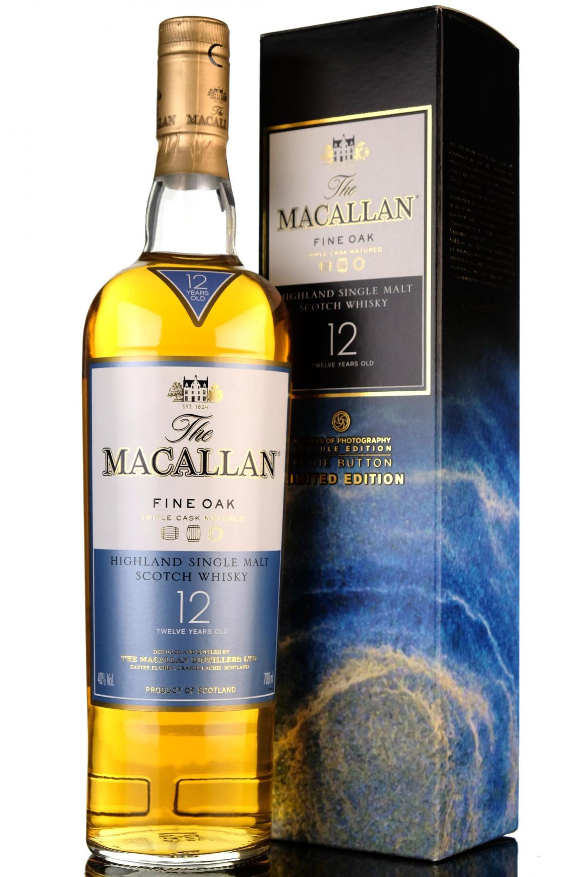 Macallan 12 Year Old - Fine Oak Ernie Button Edition