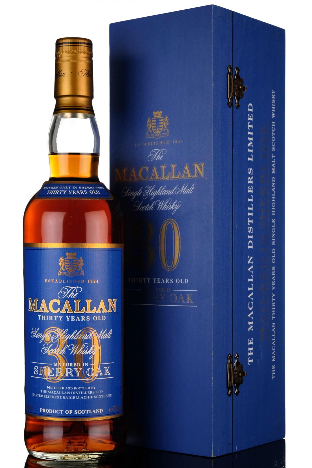 Macallan 30 Year Old - Sherry Cask