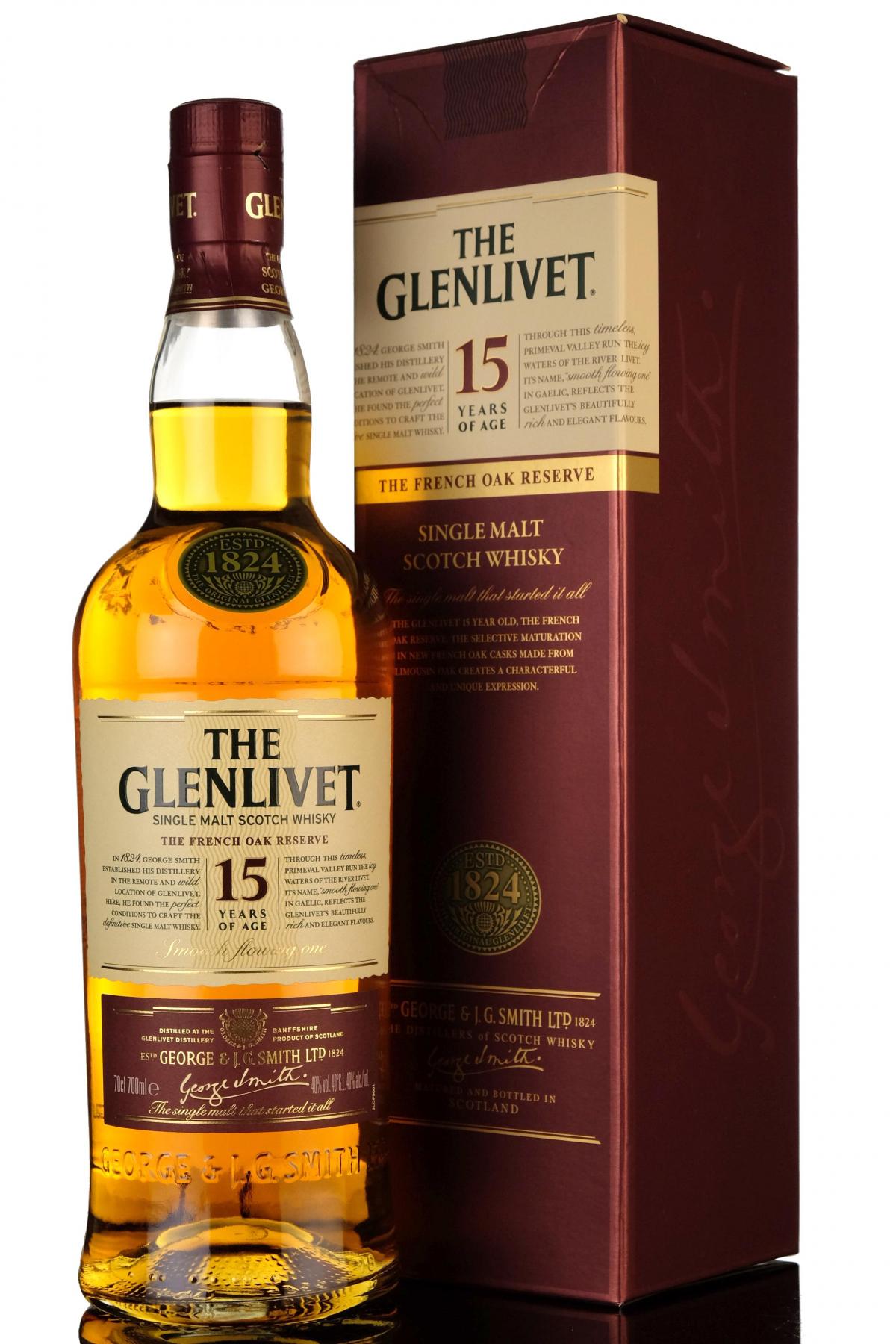 Glenlivet 15 Year Old - French Oak Reserve