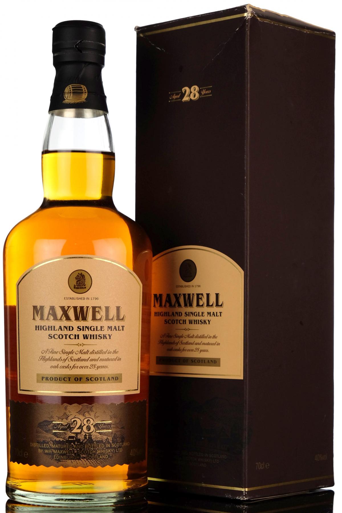 Maxwell 1982 - 28 Year Old