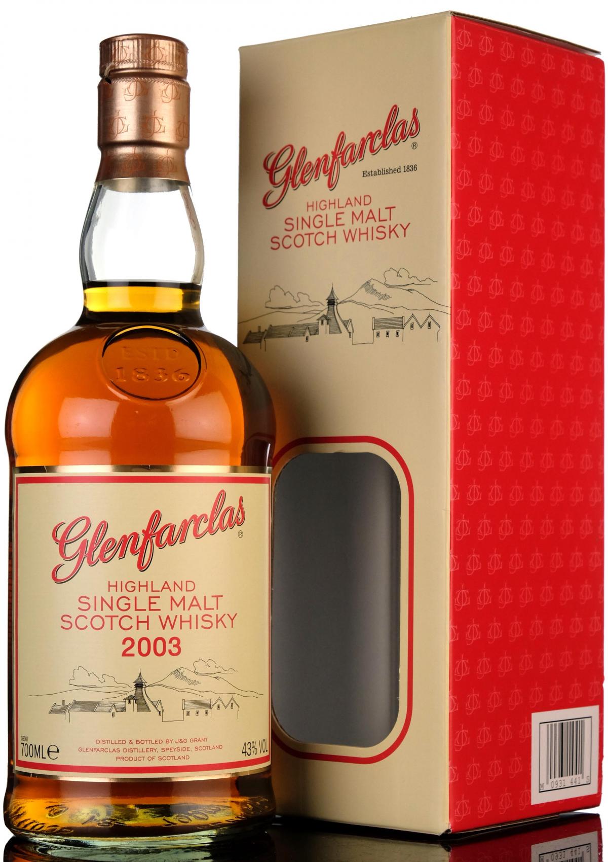 Glenfarclas 2003-2013