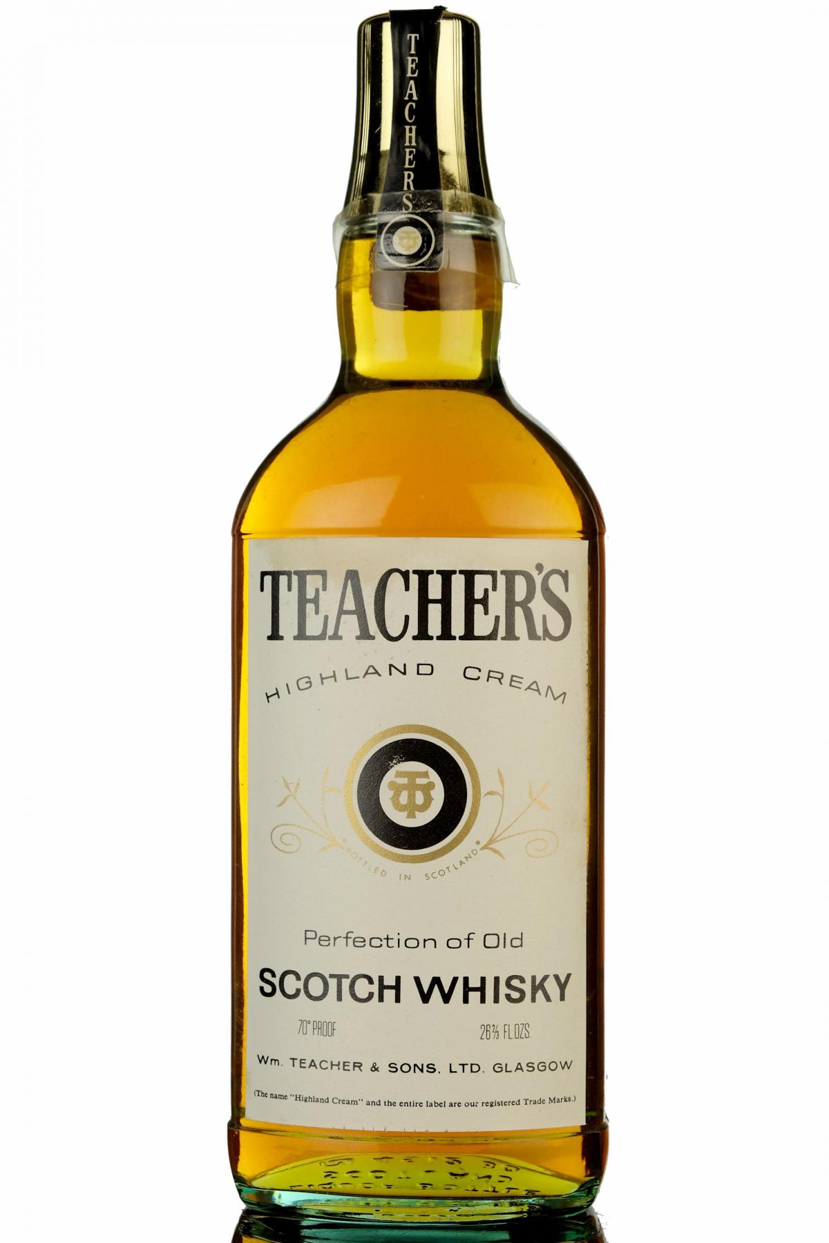 Teachers Highland Cream - 1970s
