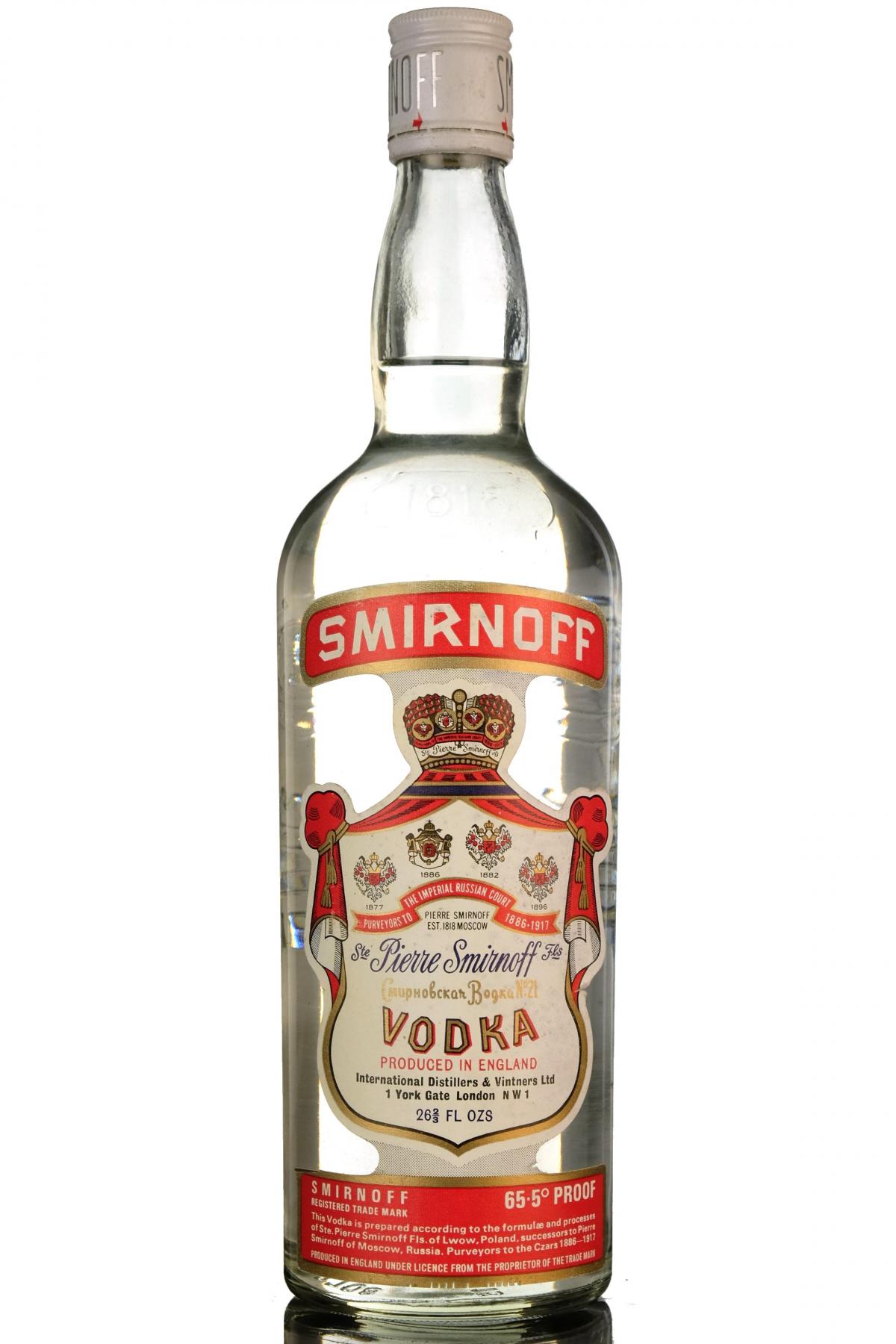 Smirnoff Vodka - 1970s