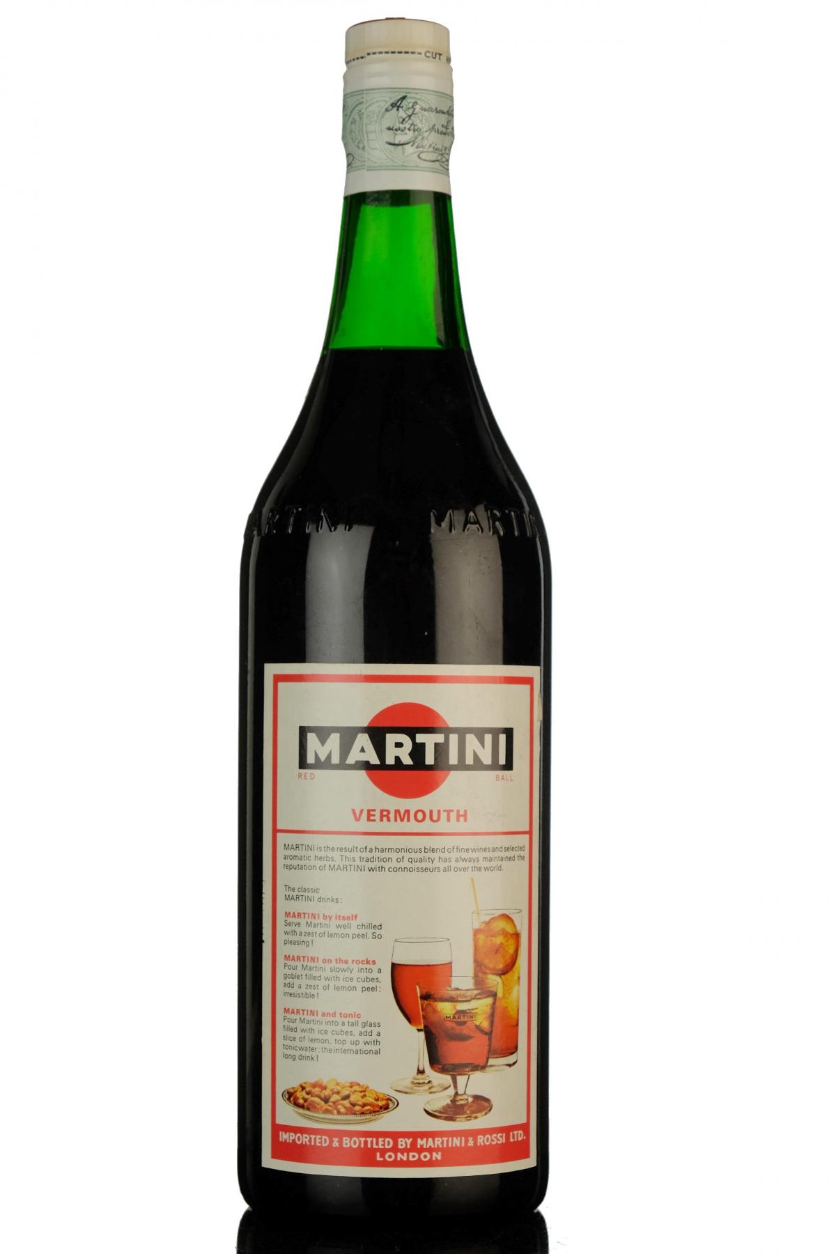 Martini Vermouth - 1970s