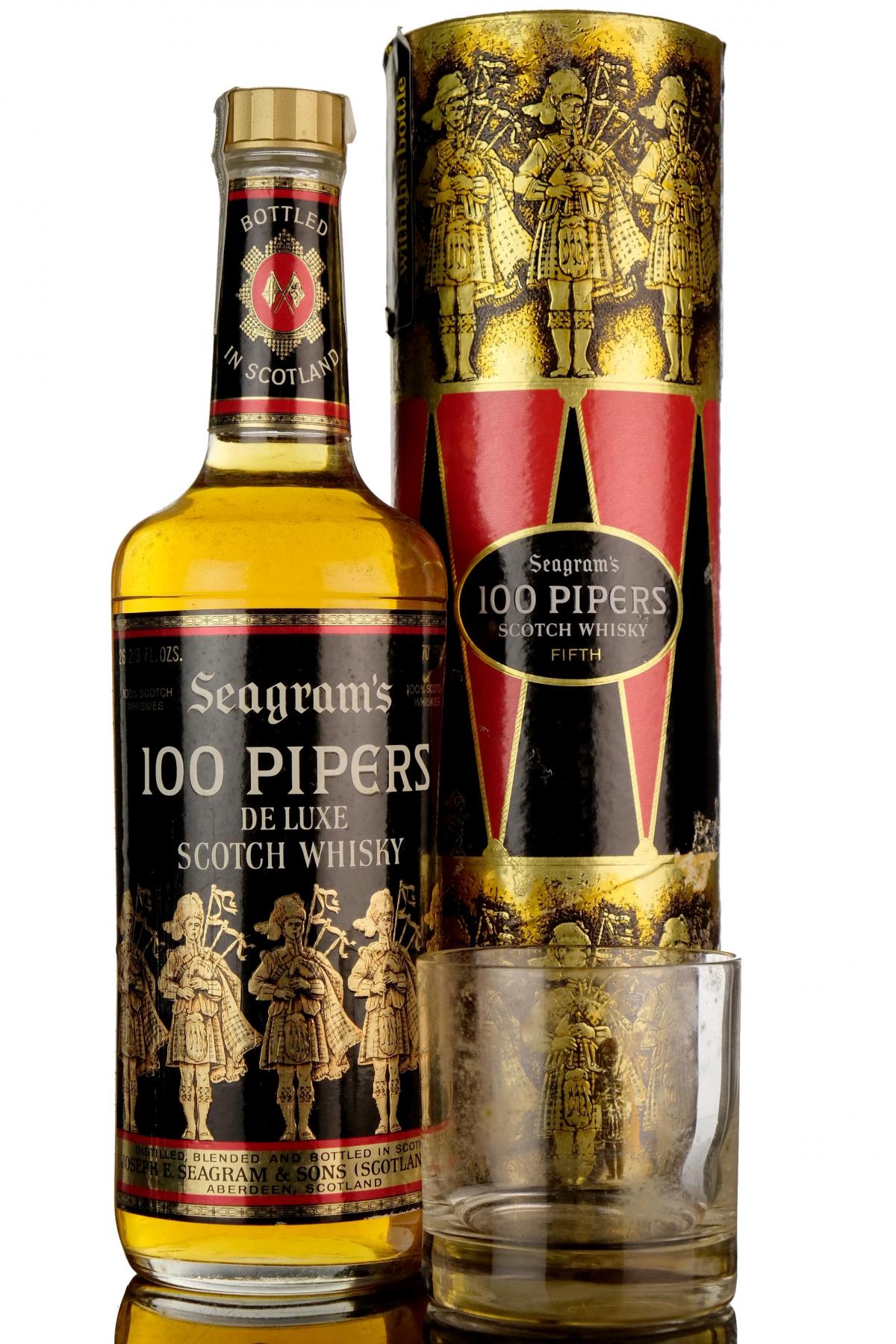Seagrams 100 Pipers - 1970s