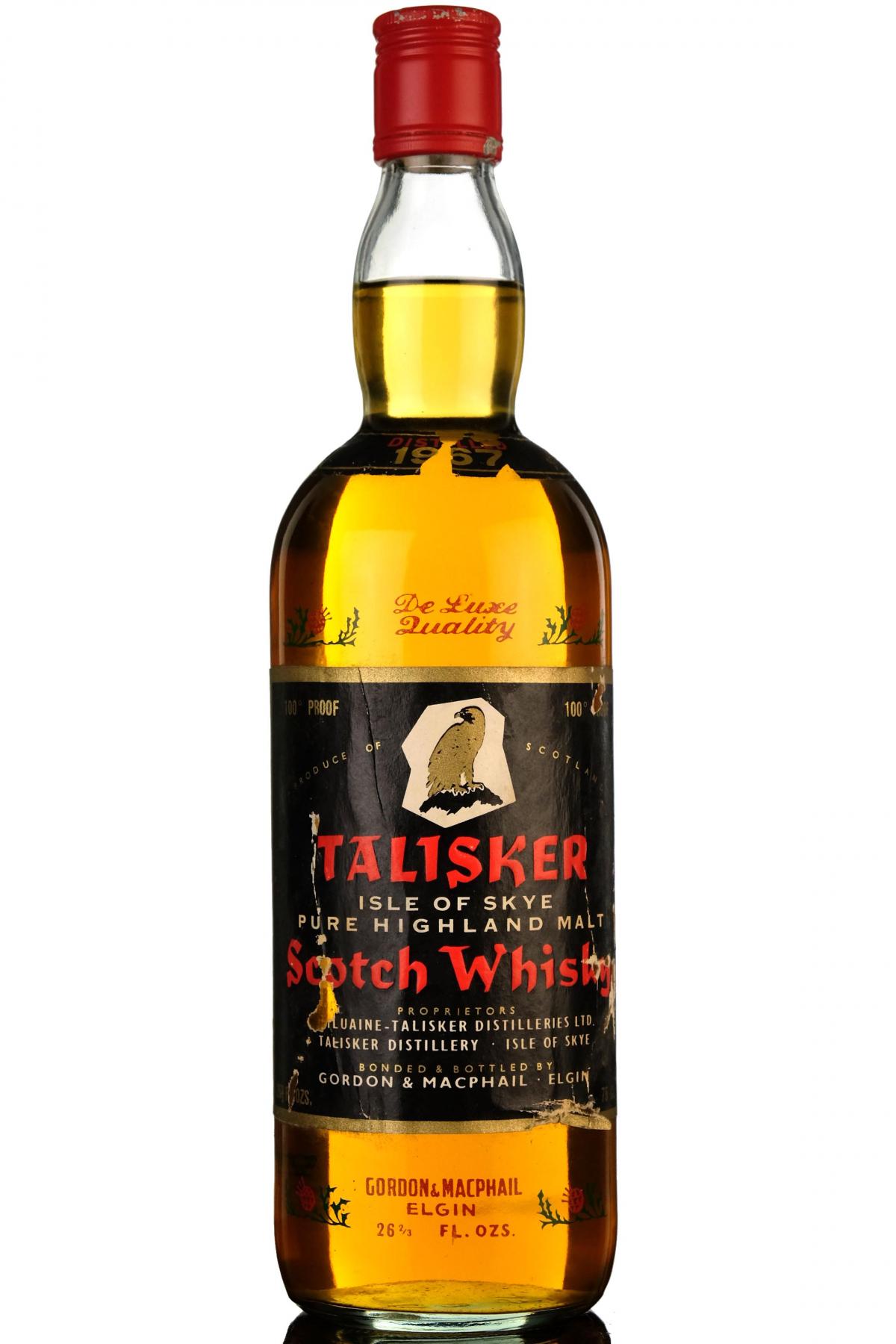 Talisker 1967 - Gordon & MacPhail - 100 Proof