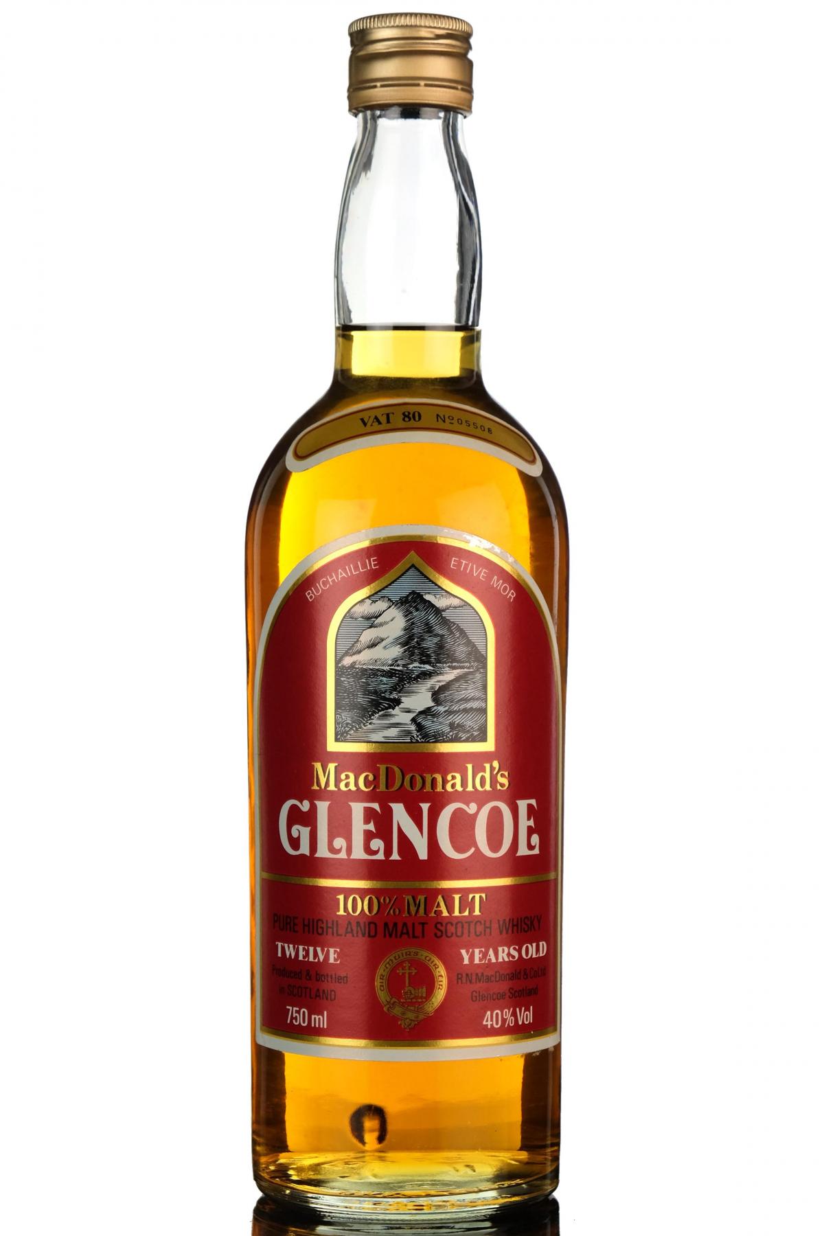 Glencoe 12 Year Old - 1980s