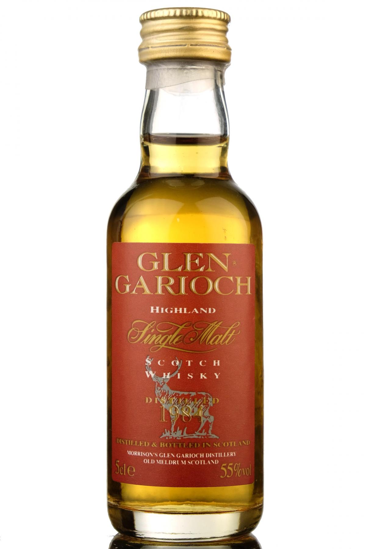 Glen Garioch 1984 Miniature
