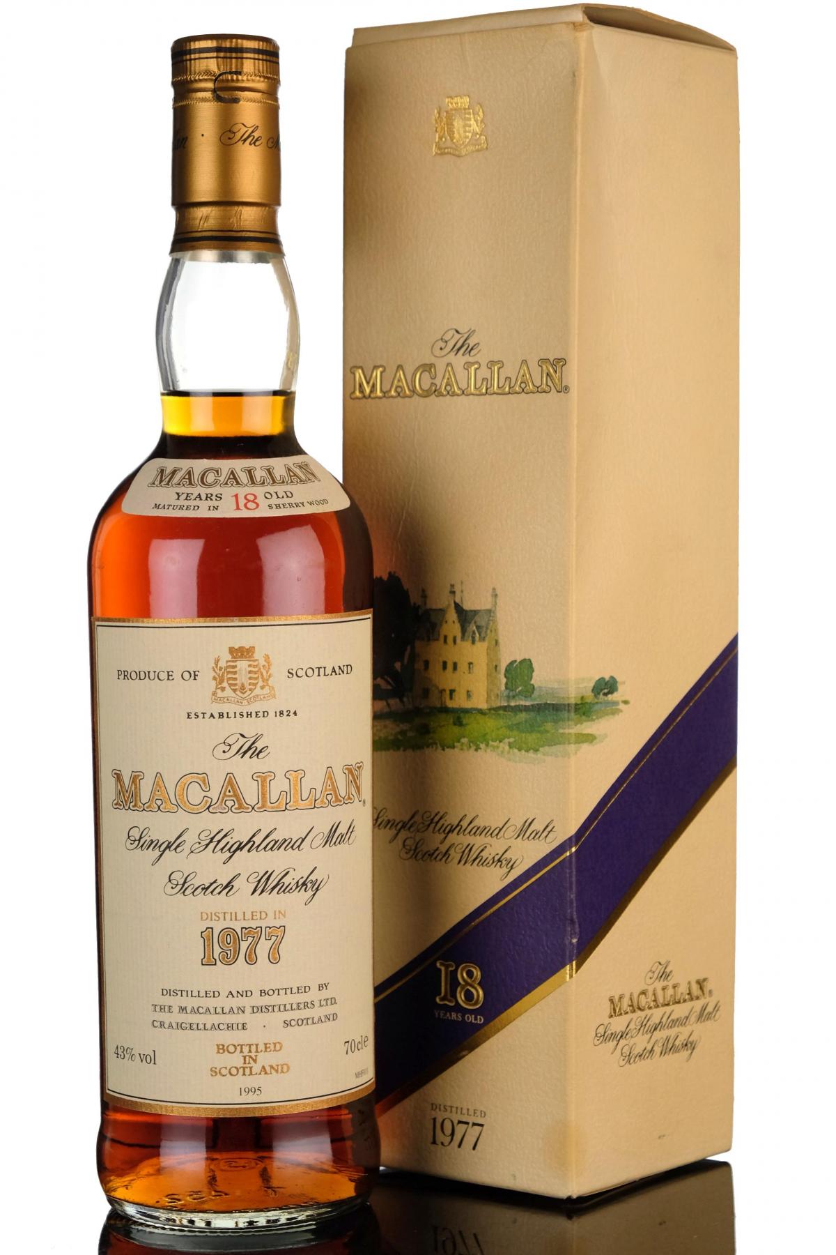 Macallan 1977-1995 - 18 Year Old