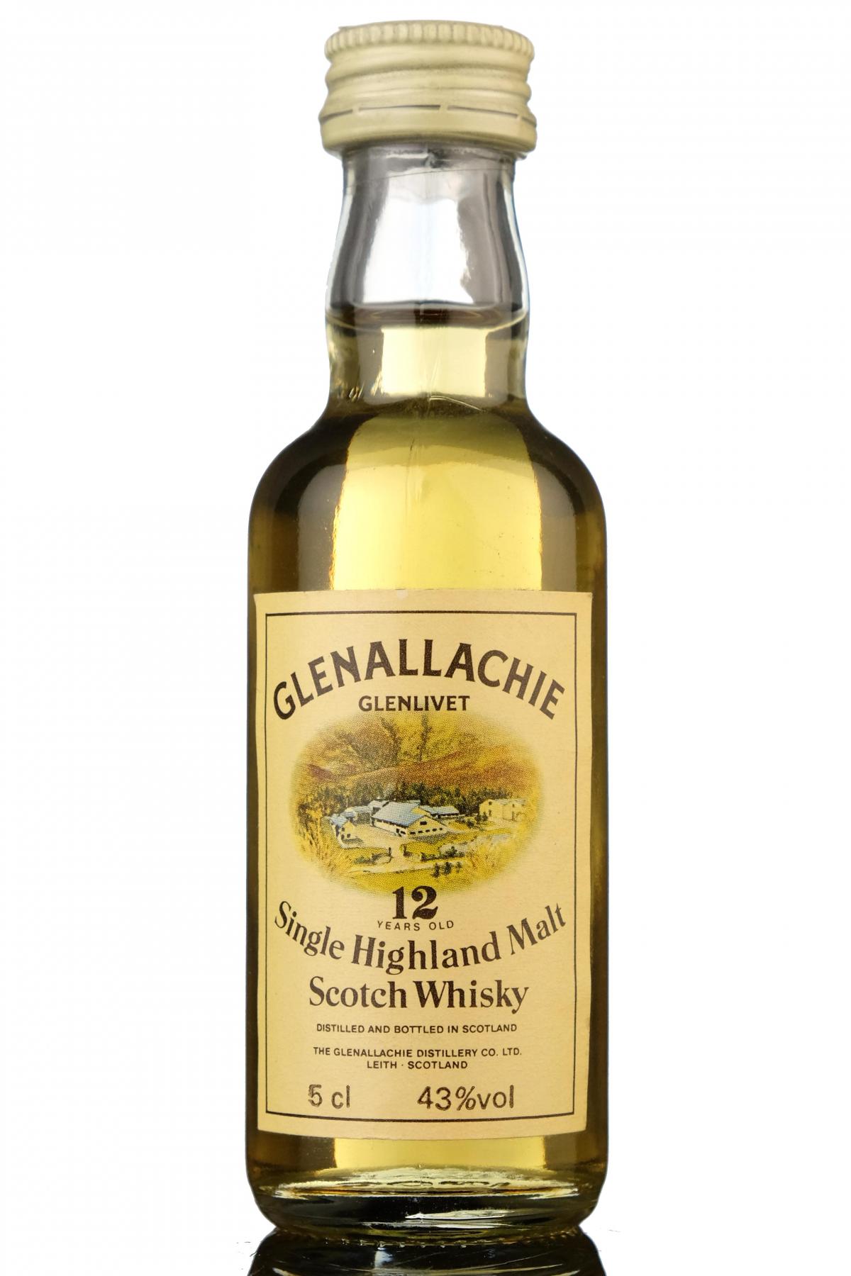 Glenallachie 12 Year Old Miniature