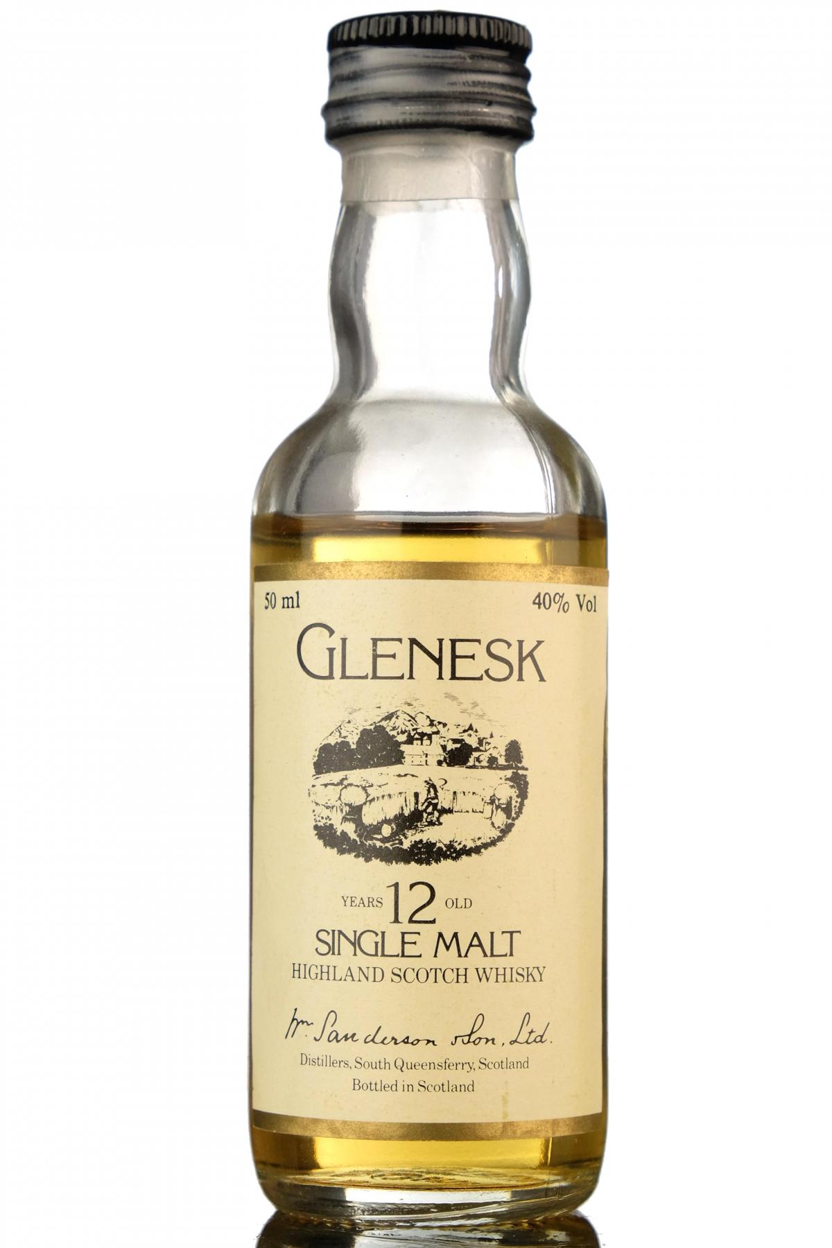 Glenesk 12 Year Old Miniature