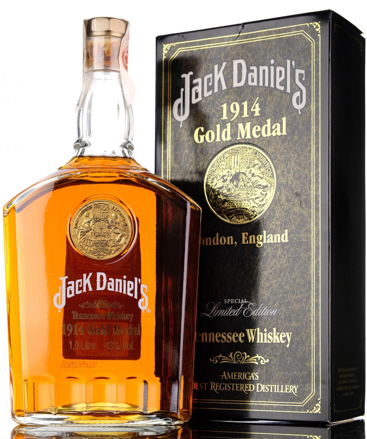 Jack Daniels 1914 Gold Medal - 1 Litre