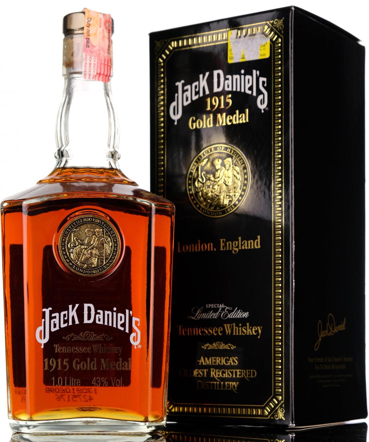Jack Daniels 1915 Gold Medal - 1 Litre