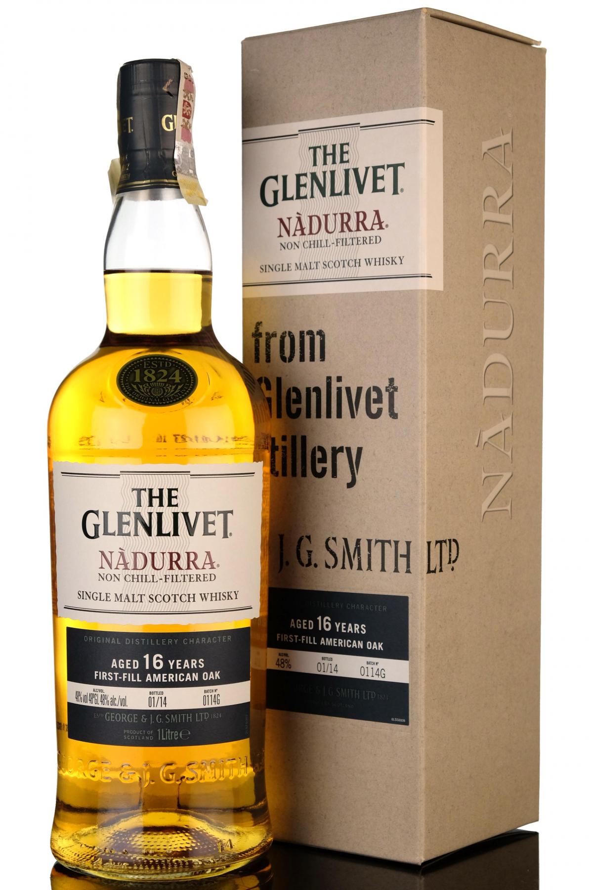 Glenlivet 16 Year Old - Nadurra - 1 Litre