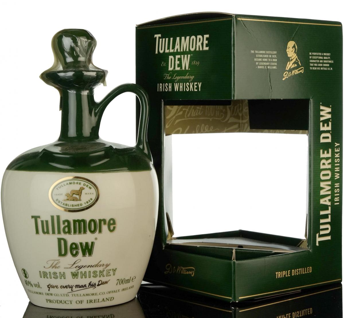 Tullamore Dew Irish Whiskey Ceramic