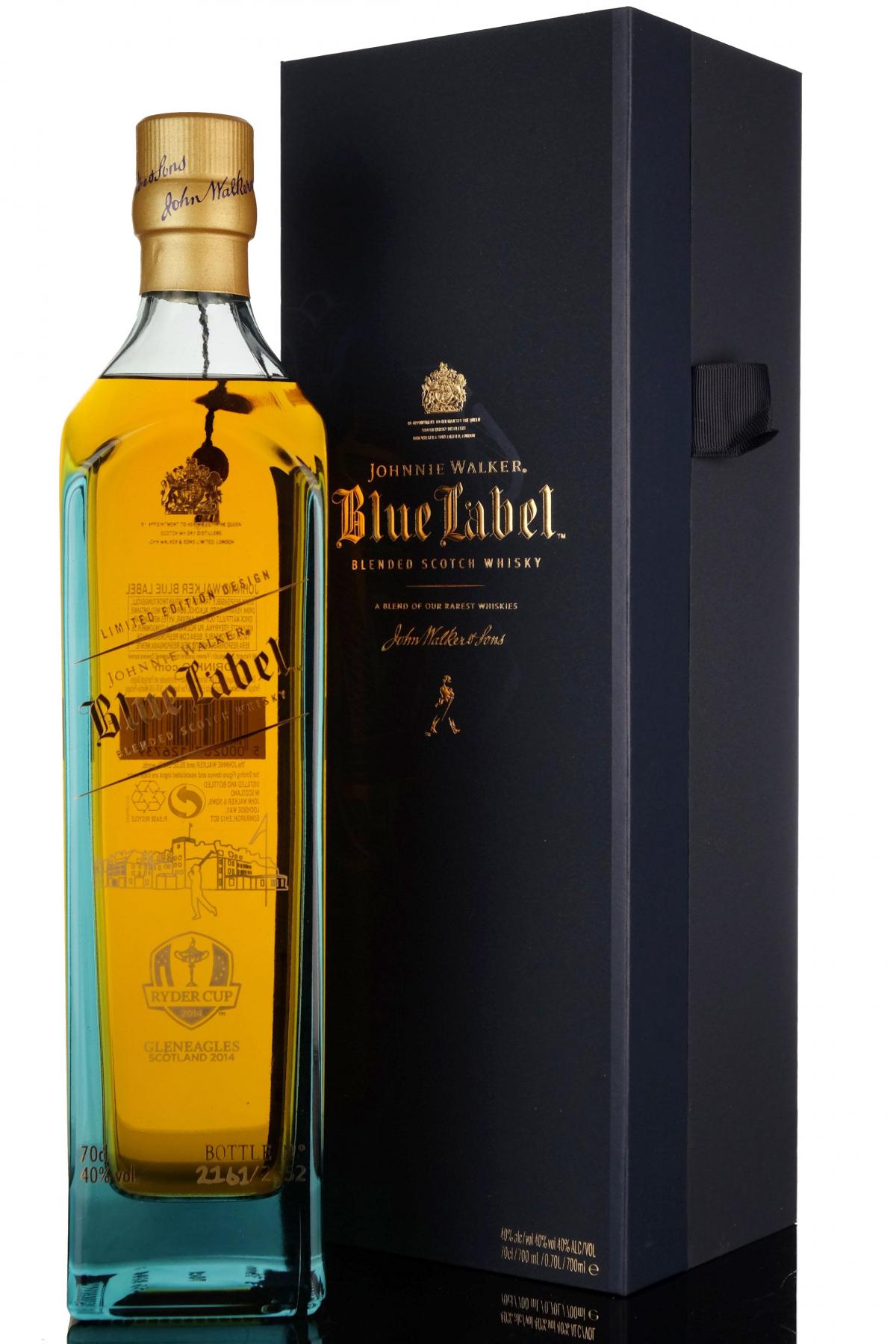 Johnnie Walker Blue Label - Ryder Cup Gleneagles 2014
