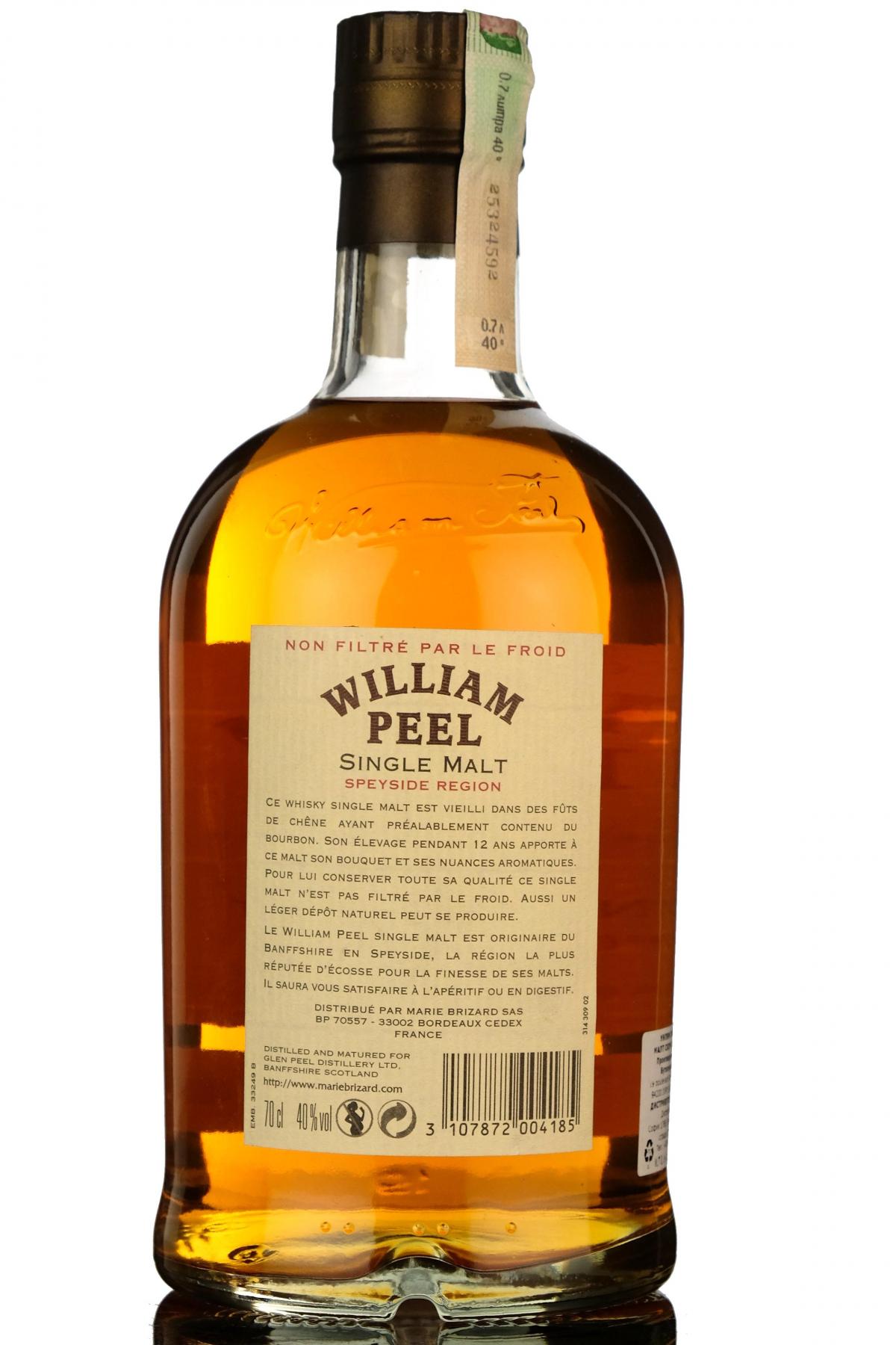 William Peel 12 Year Old