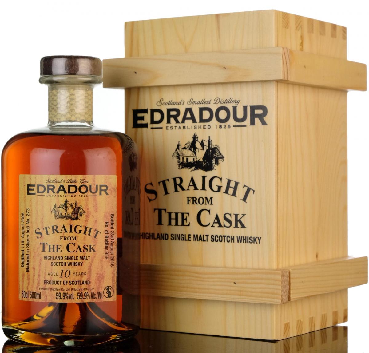 Edradour 2006 - 2016 10 Straight From The Cask
