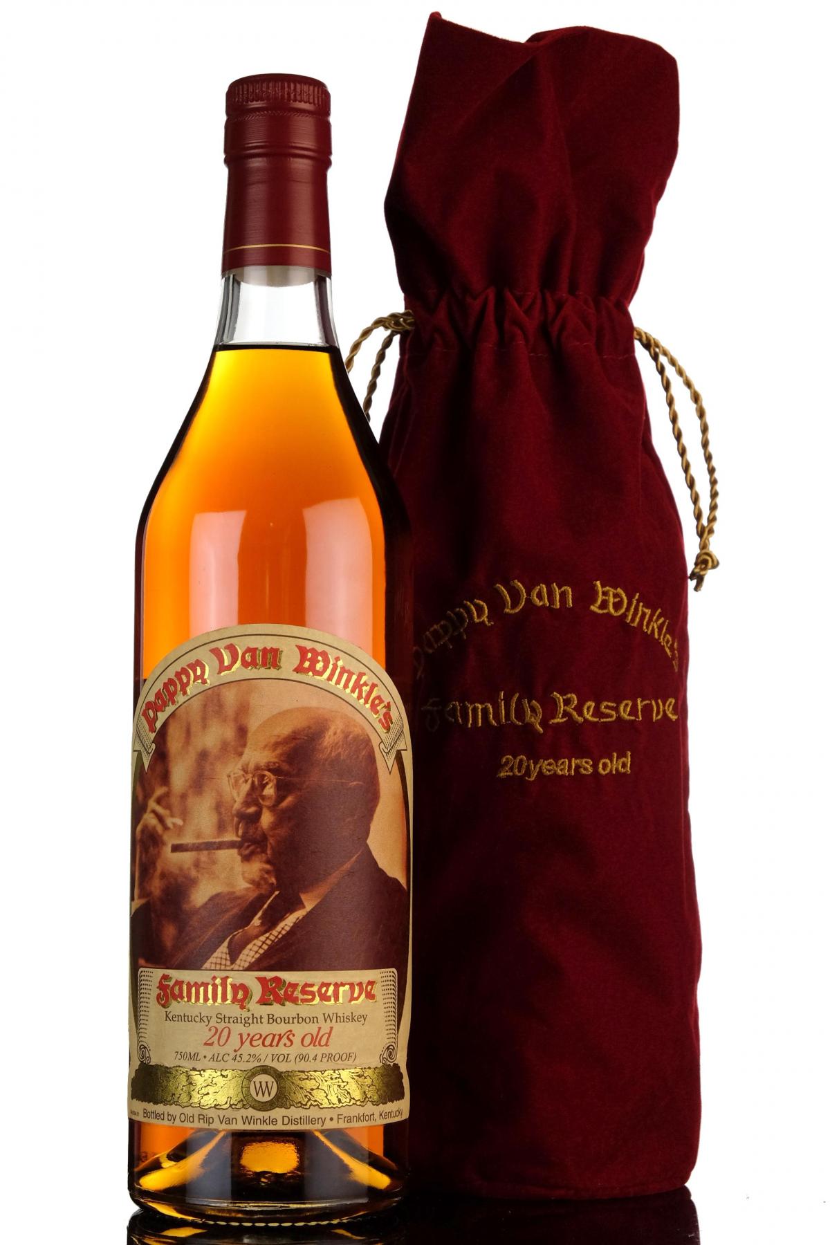 Pappy Van Winkles Family Reserve - 20 Year Old - Kentucky Straight Bourbon Whiskey