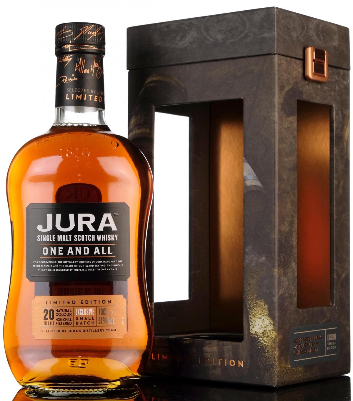 Isle Of Jura 20 Year Old - One And All