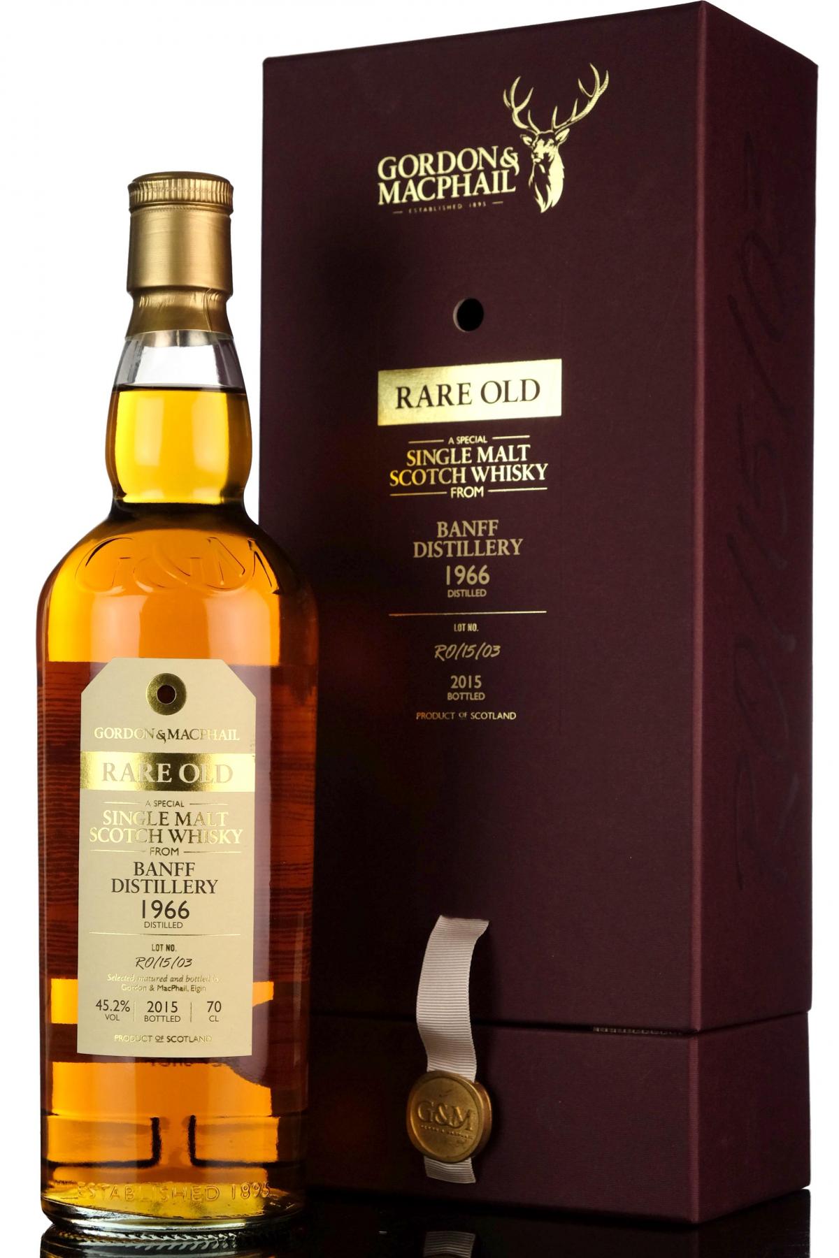 Banff 1966-2015 - Gordon & MacPhail - Rare Old - RO/15/03