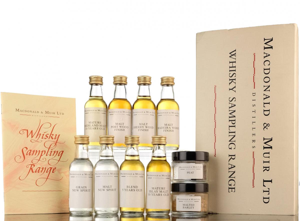 Macdonald & Muir Whisky Sampling Range