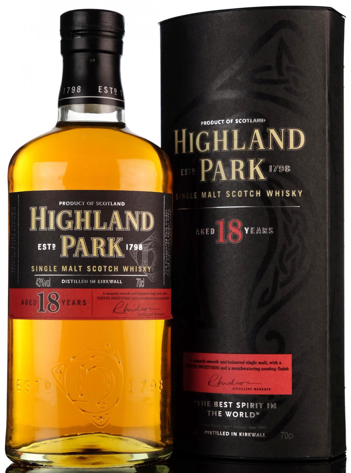 Highland Park 18 Year Old