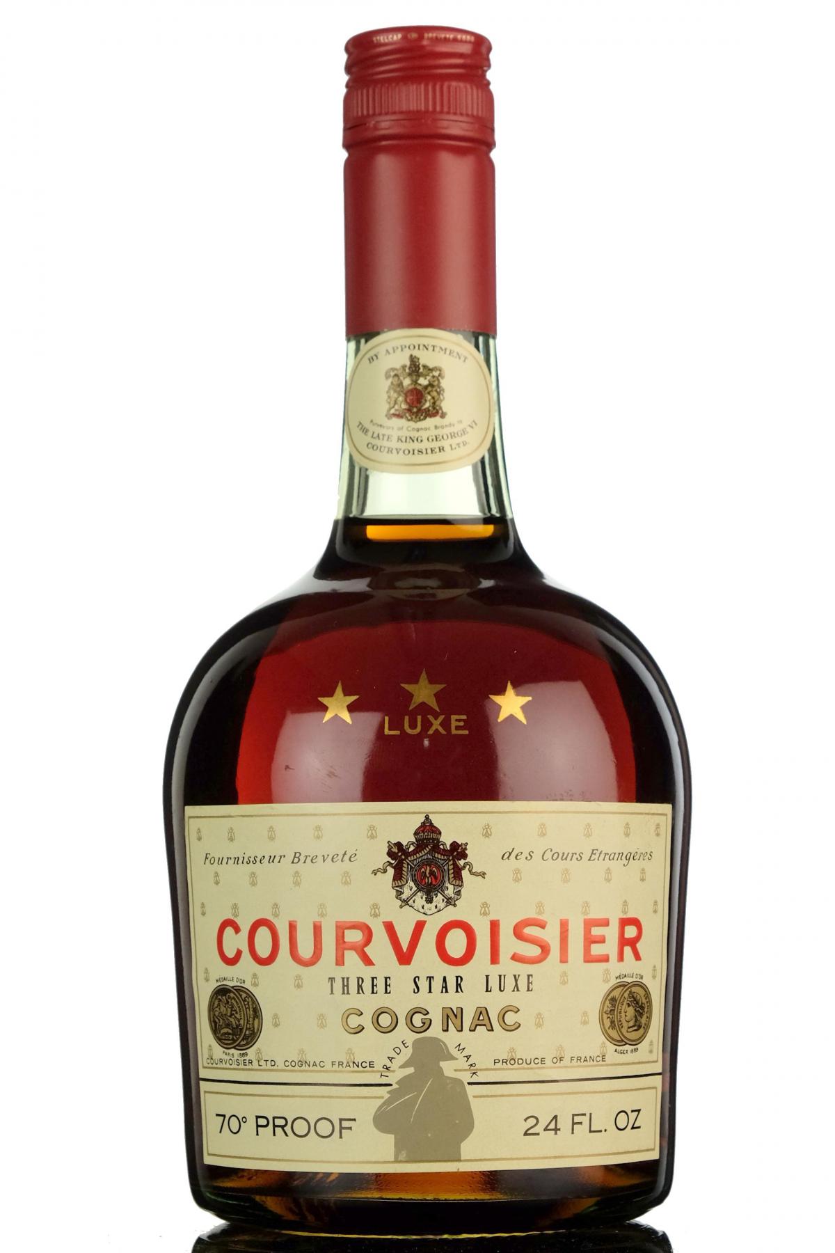 Courvoisier 3 Star Cognac - 1970s