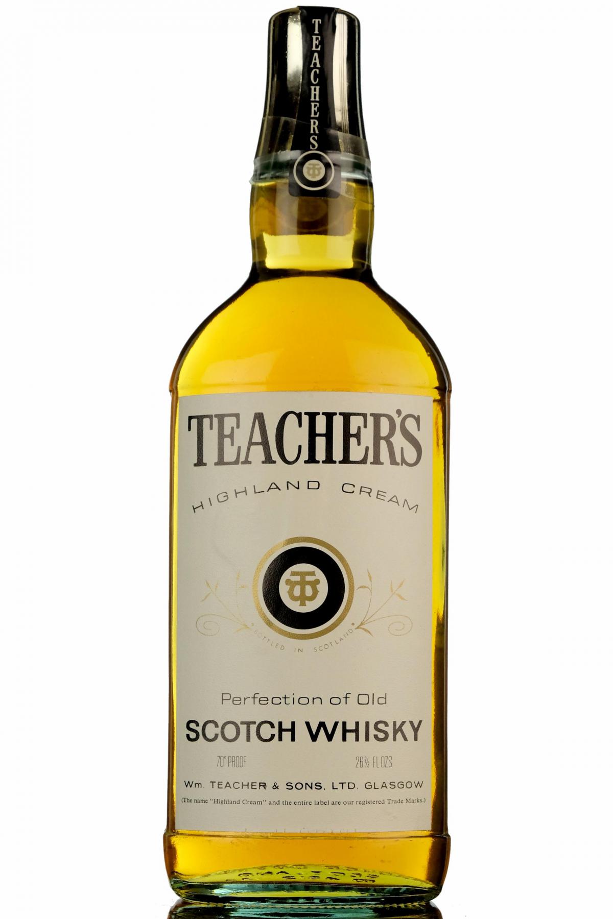 Teachers Highland Cream - 1970s