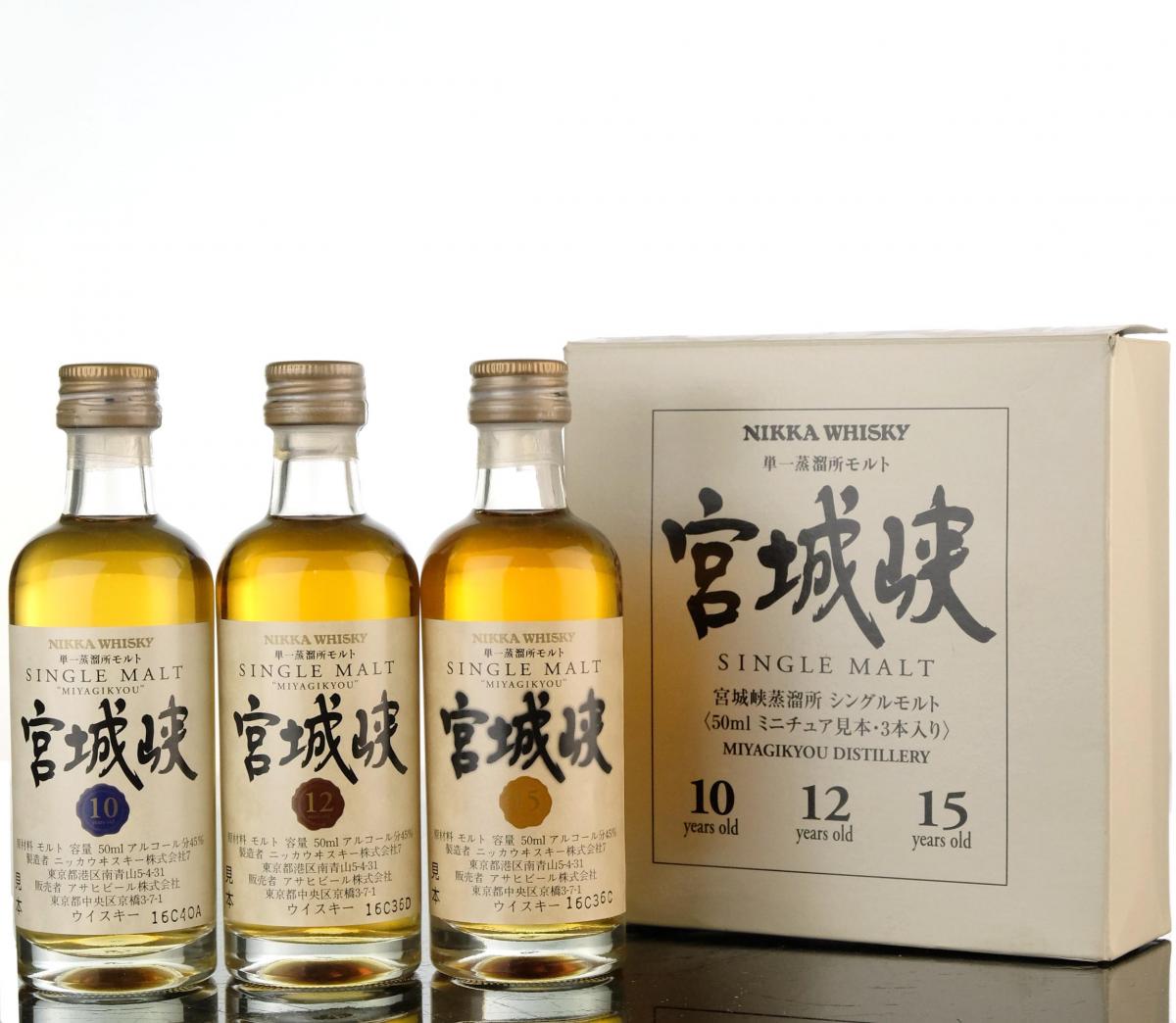 Nikka Miyagikyou Miniature Set