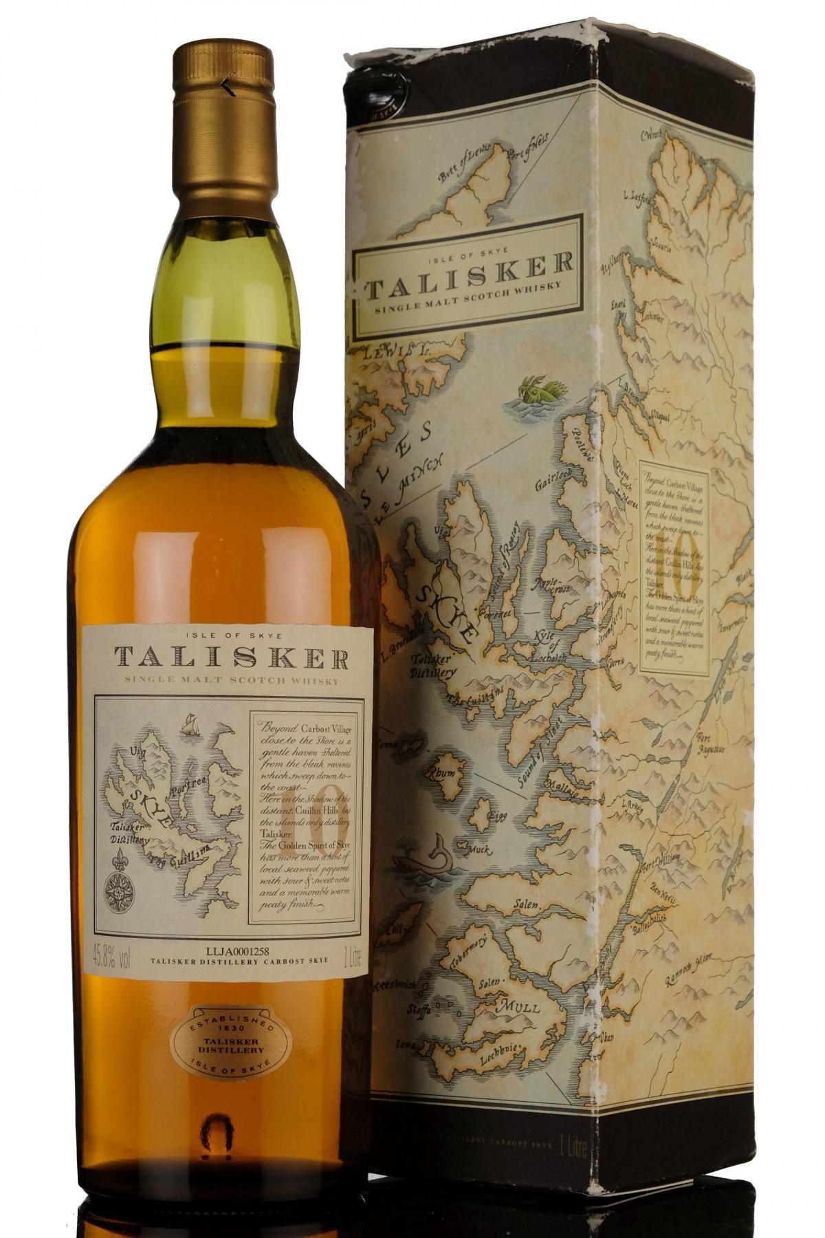 Talisker 10 Year Old - 1 Litre