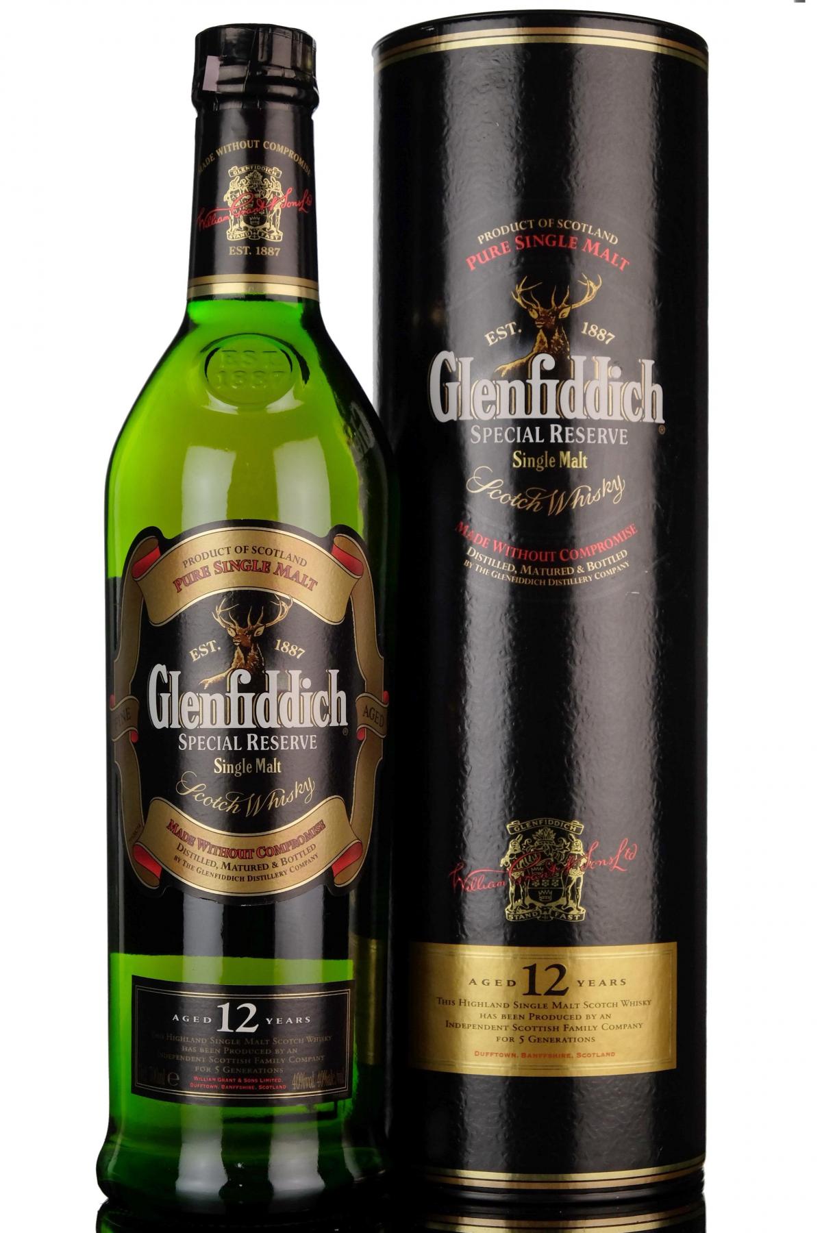 Glenfiddich 12 Year Old - Special Reserve