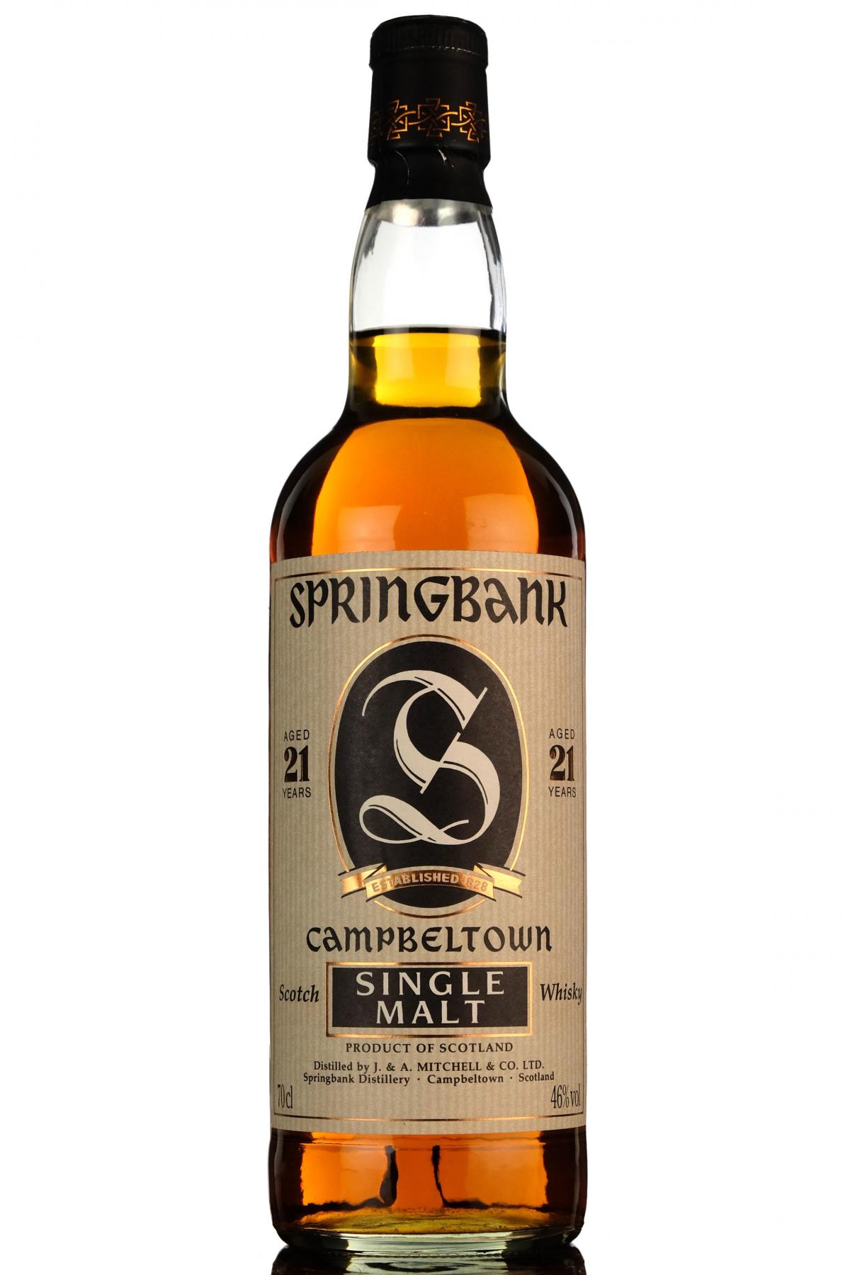 Springbank 21 Year Old