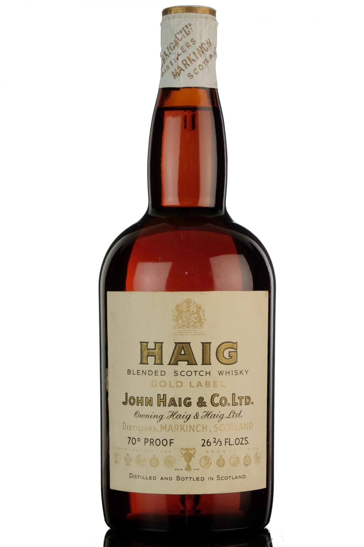 Haig Gold Label - 1950s