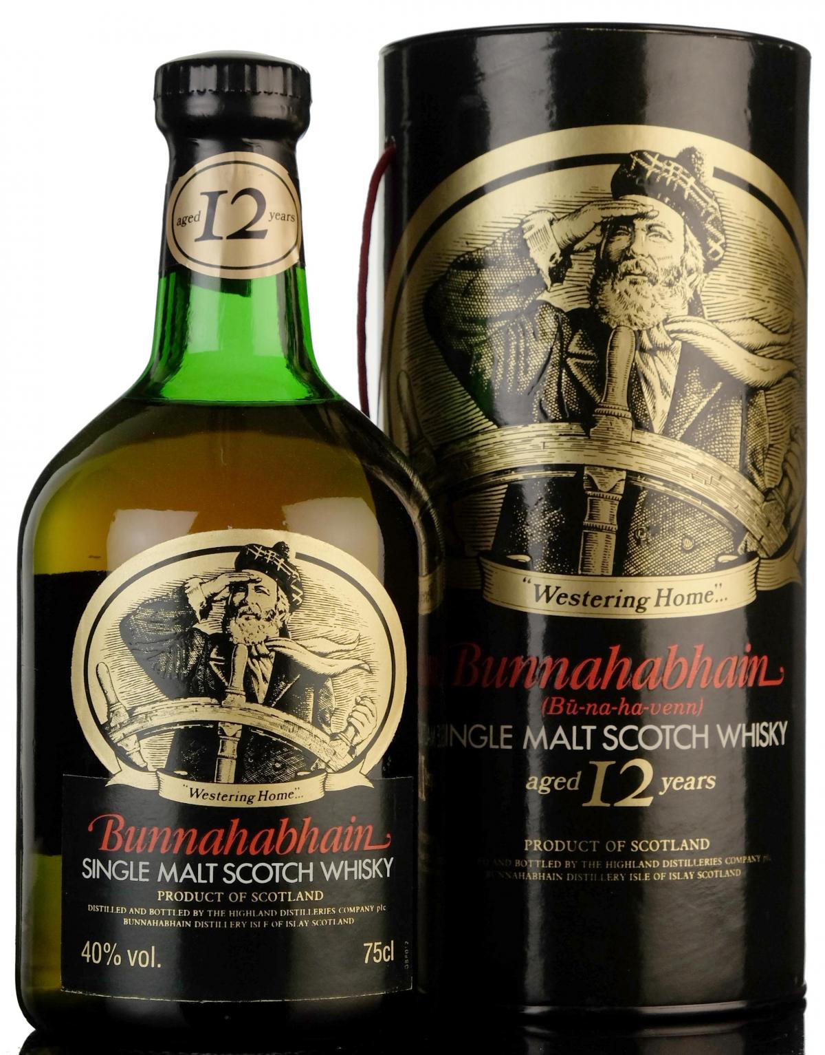 Bunnahabhain 12 Year Old - Circa 1990