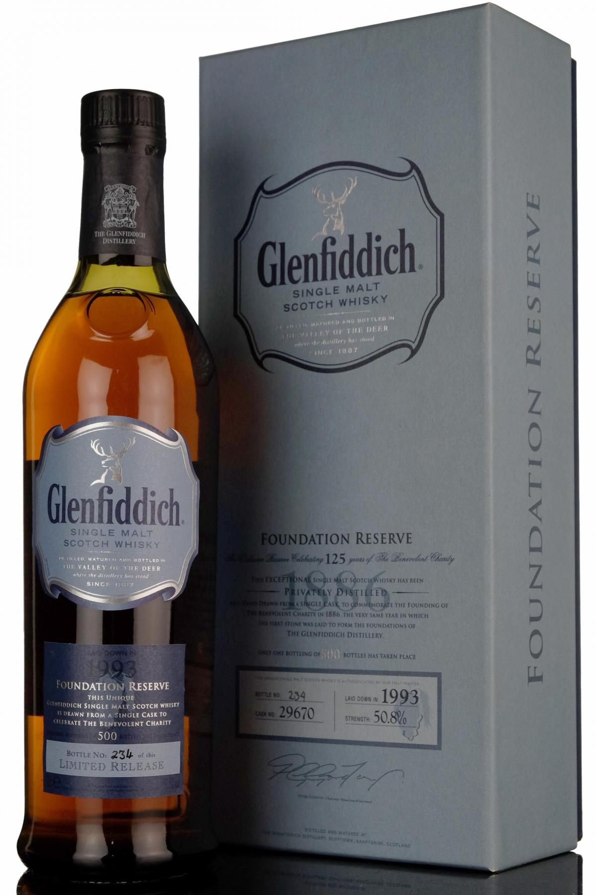 Glenfiddich 1993 - Foundation Reserve