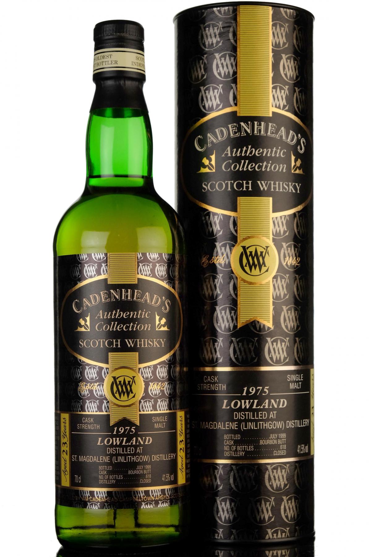 St Magdalene 19751999 23 Year Old Cadenheads Authentic Collection